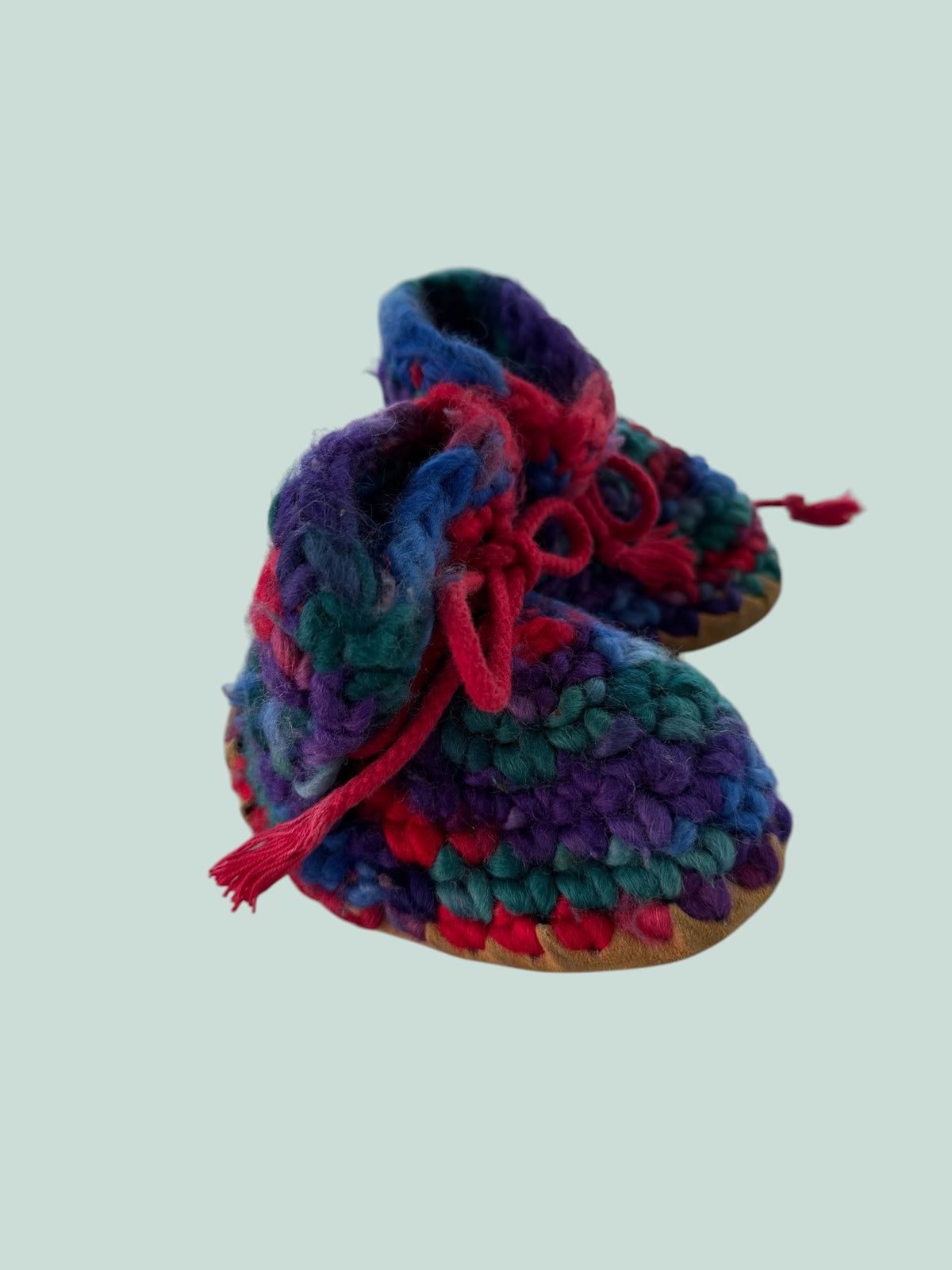 Colourful wool slippers 5US Little Kid | Padraig