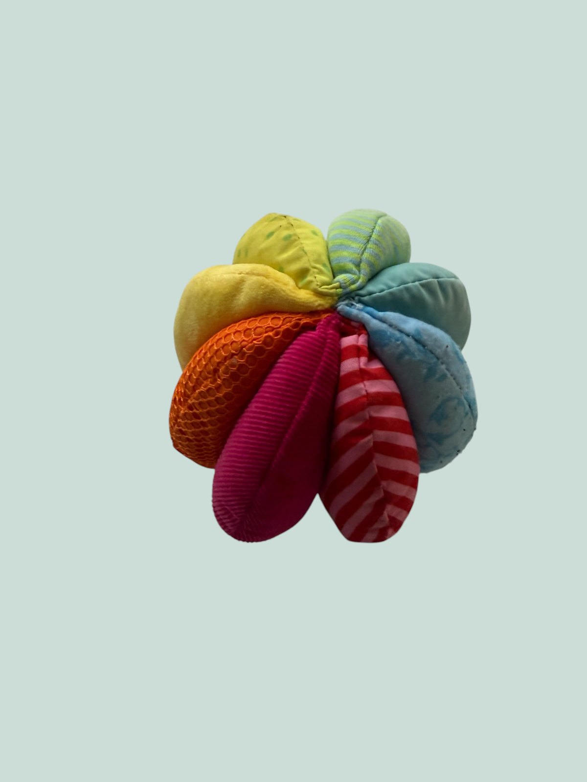 Rainbow fabric rattle ball | Haba