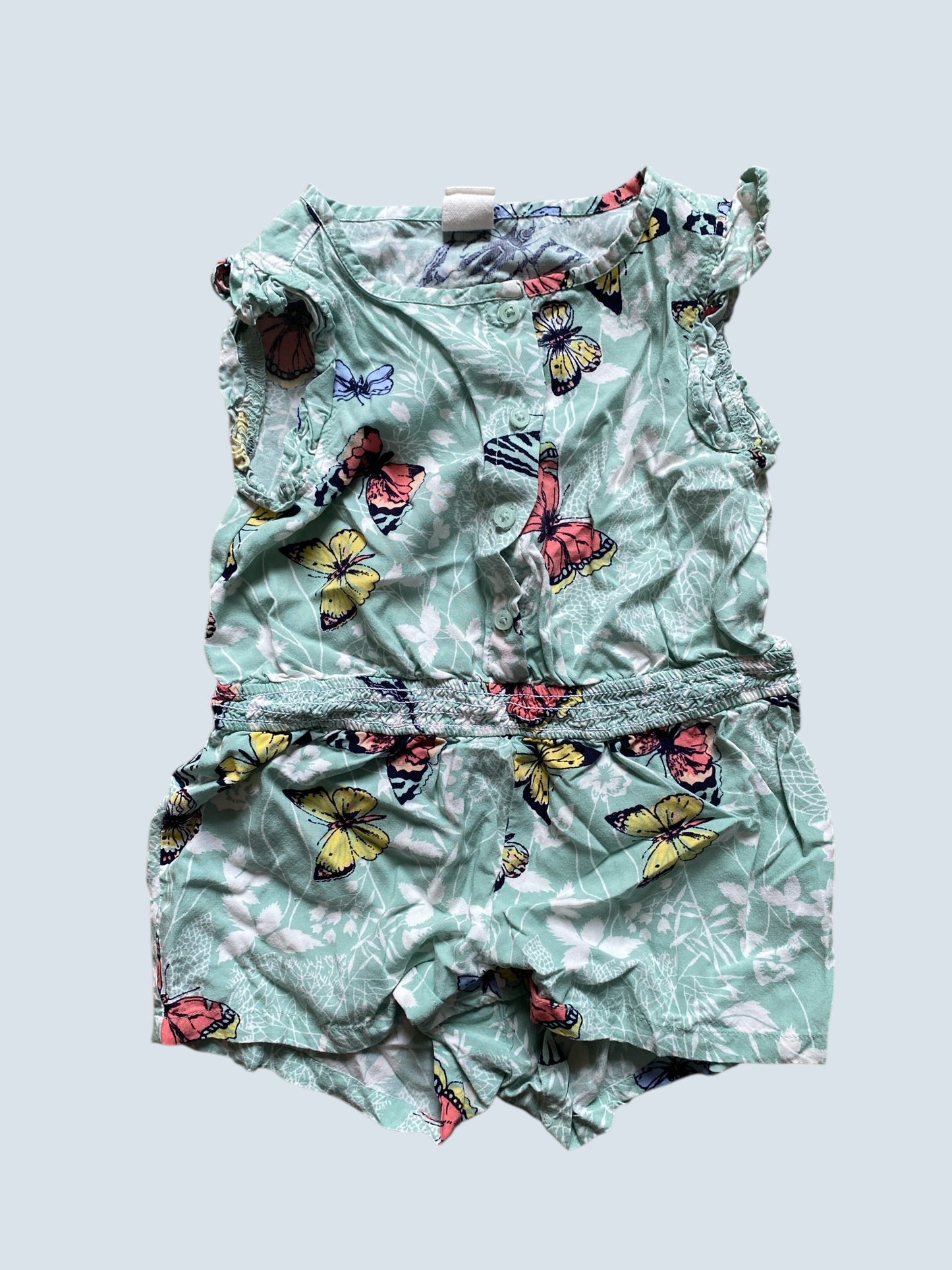 Rayon butterfly romper 2Y | Gap