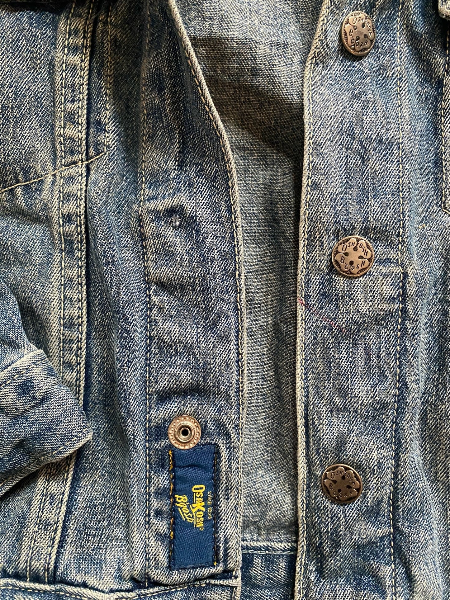 Vintage cotton denim jacket 7Y | Oshkosh