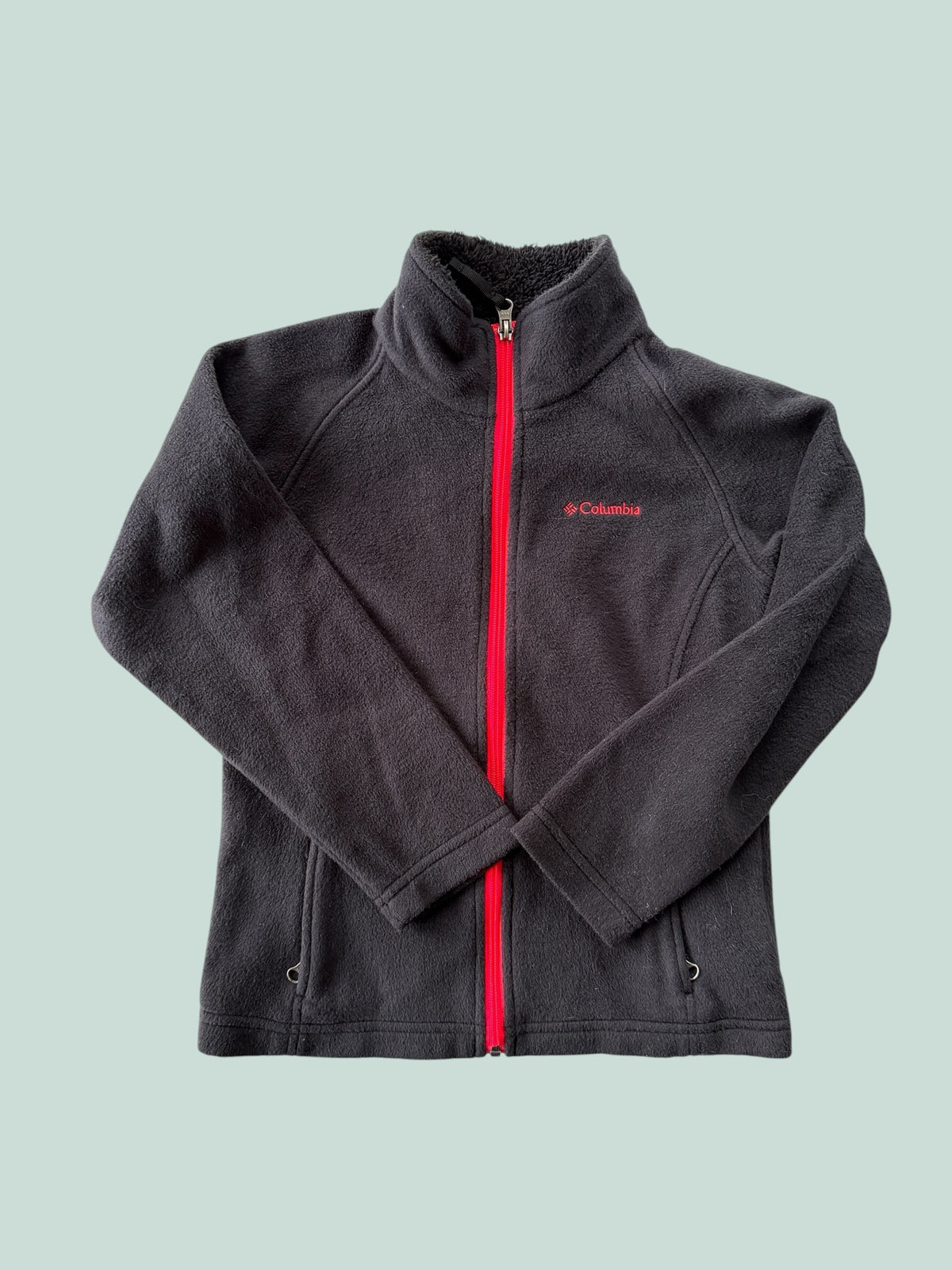 Black fleece sweater 7-8Y | Columbia