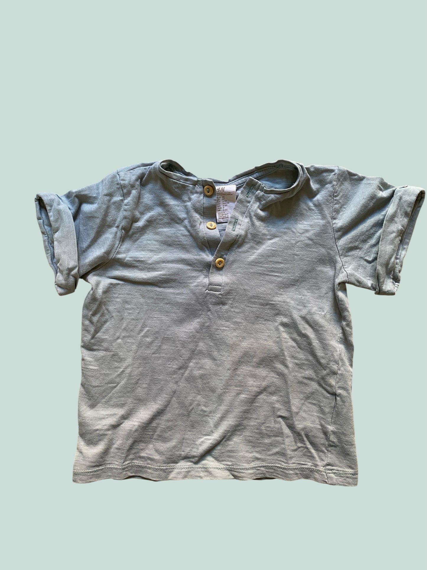 Organic cotton t-shirt 2-3Y | H&M