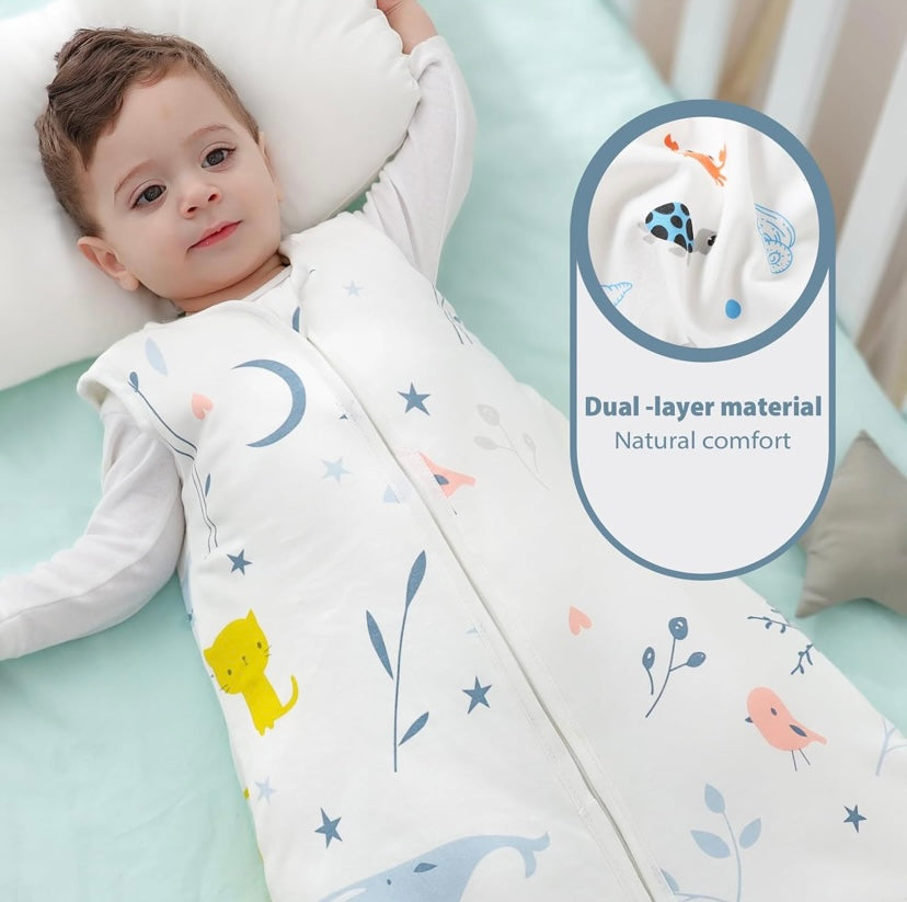 Cotton sleepsack 2.5tog 0-6m | Mosebears