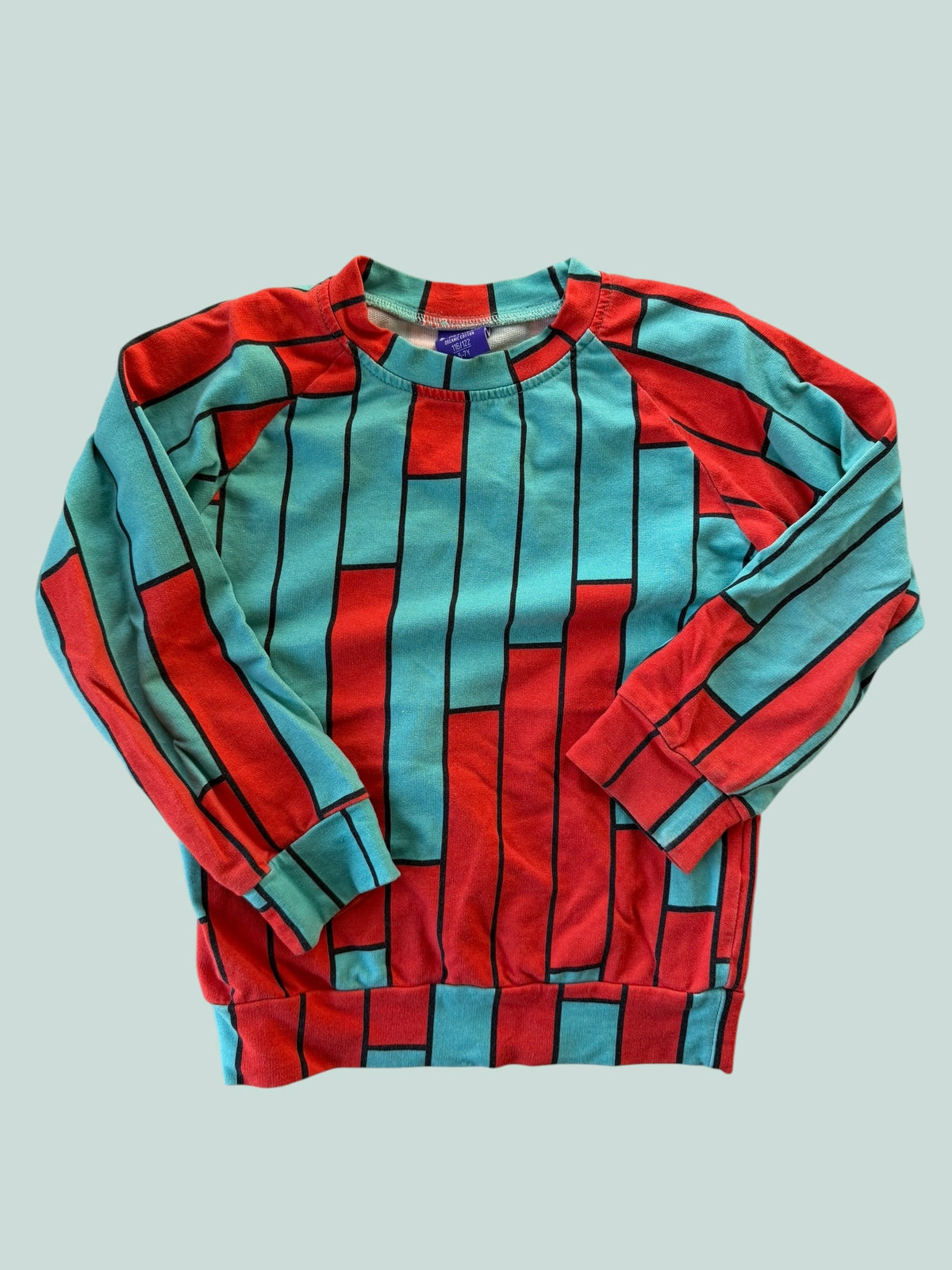 Organic cotton long sleeve top 5-7Y | Raspberry Republic