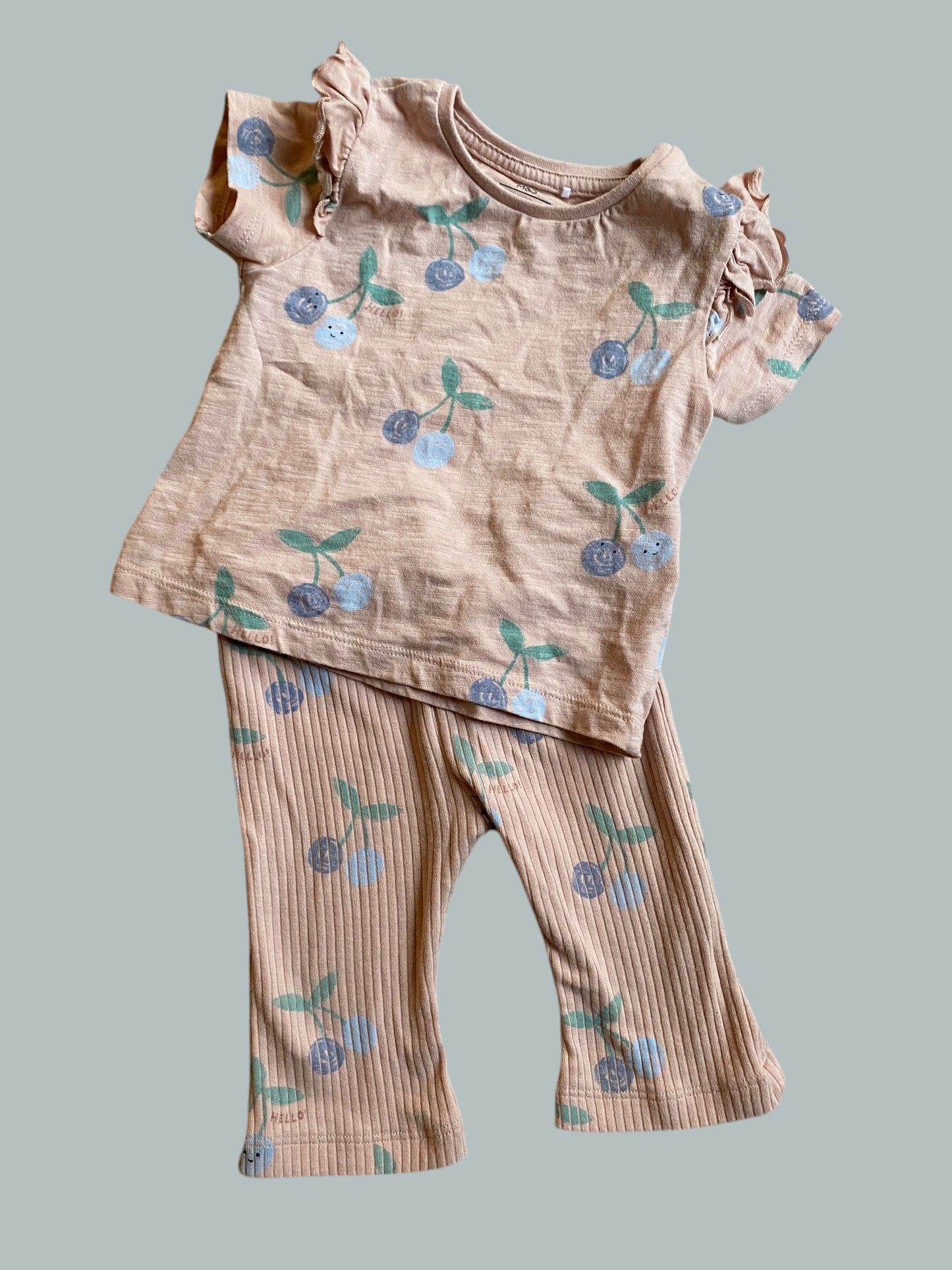 Flower cotton set 3-6m | Marks&Spencer