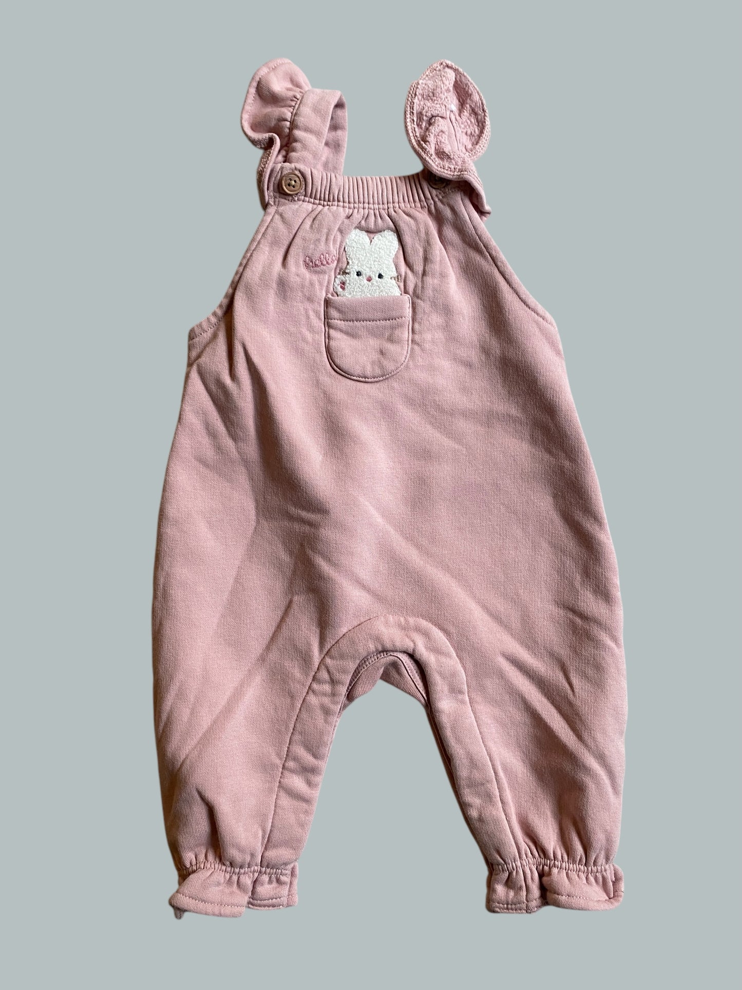 Bunny cotton overalls 3-6m | Marks & Spencer