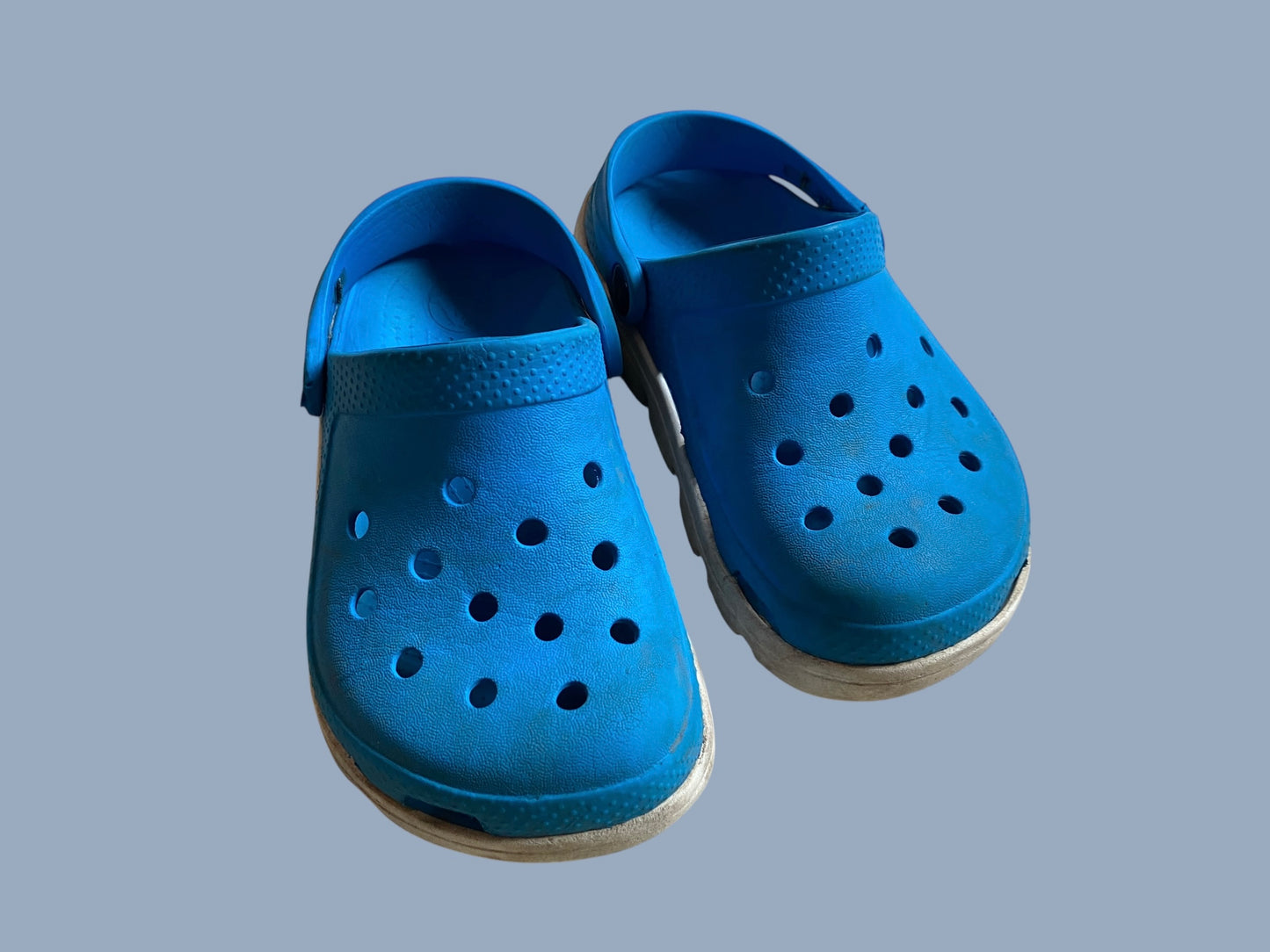 Light blue sandals 1 US Big Kid | Crocs