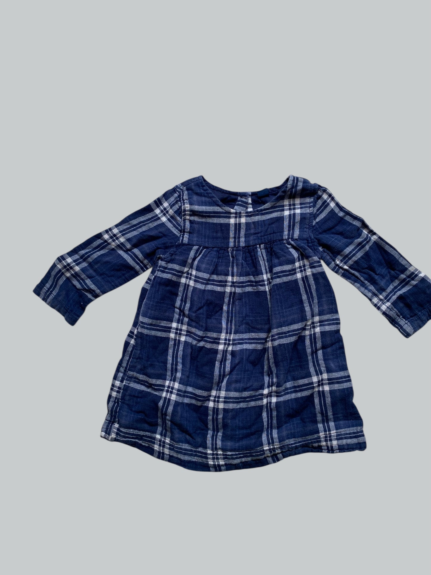 Cotton navy dress 3Y | Gap