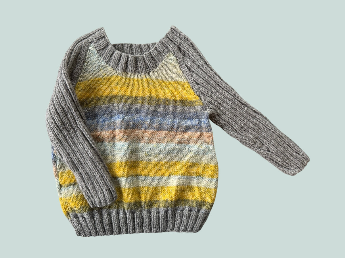 Handmade wool sweater ~3-5Y