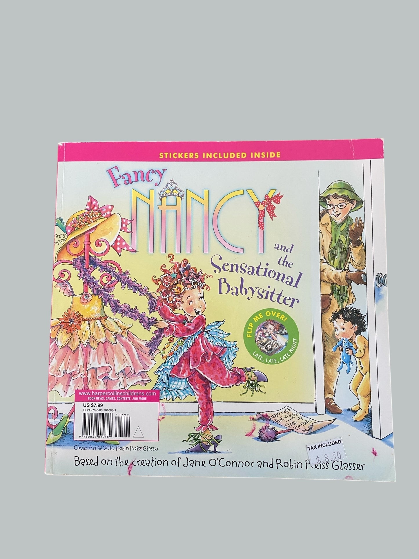 2-in-1 books Fancy Nancy and the Sensational Babysitter and the Late Late Late Night