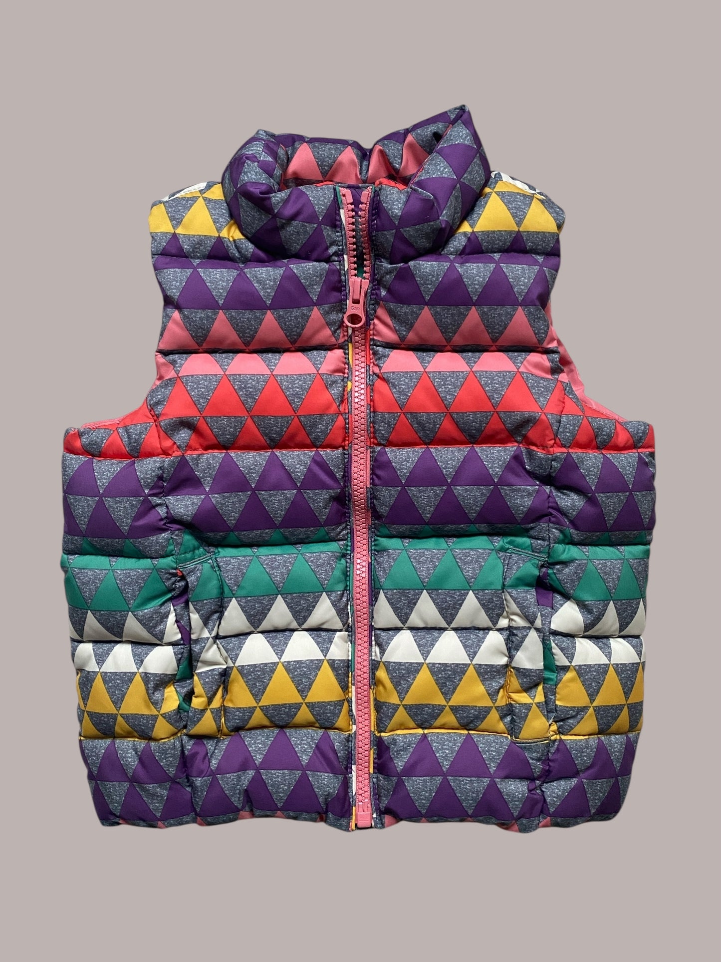 Colourful puffer vest 4Y | Gap