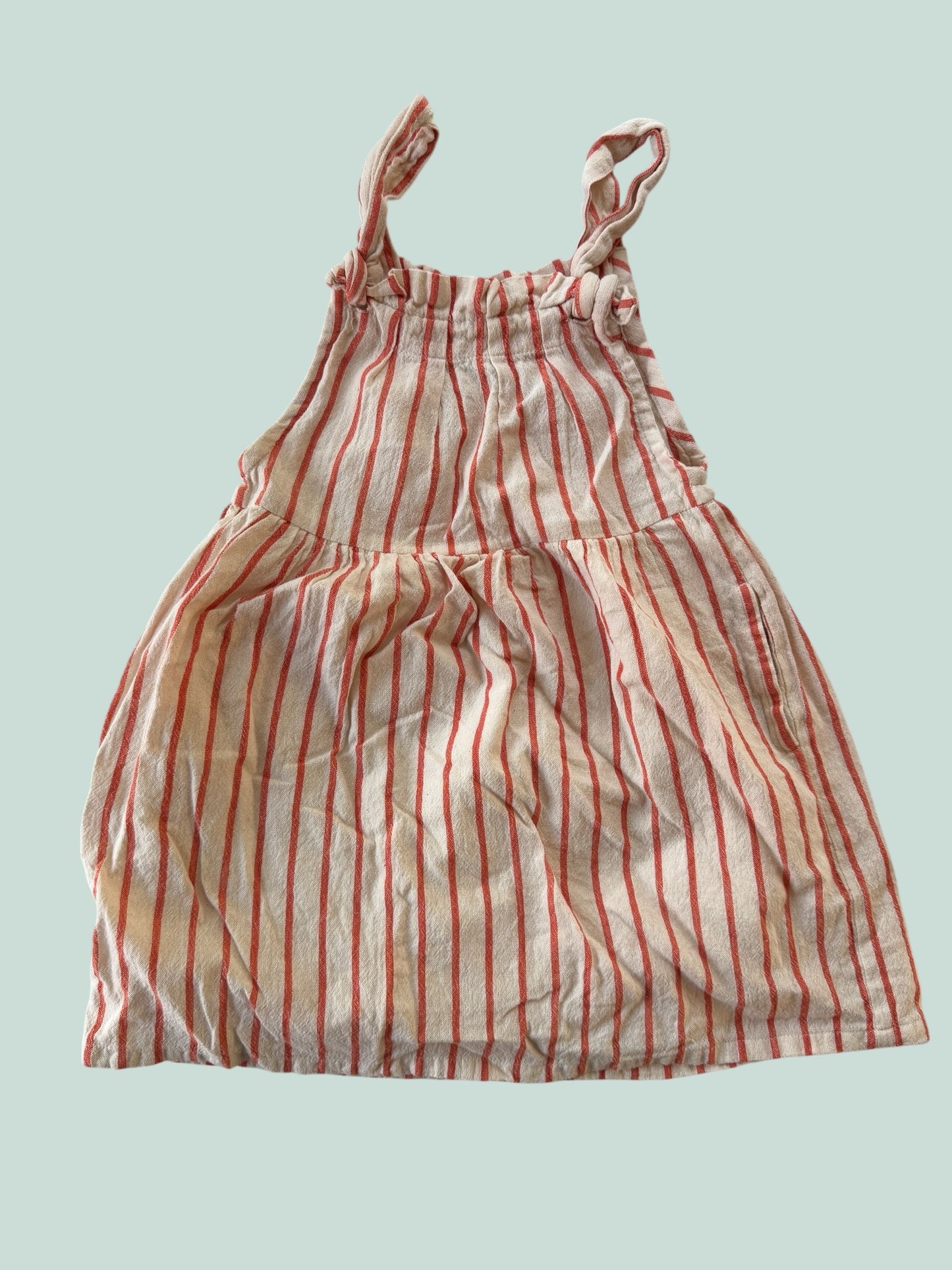 Striped cotton dress 6Y | Compania Fantastica Mini