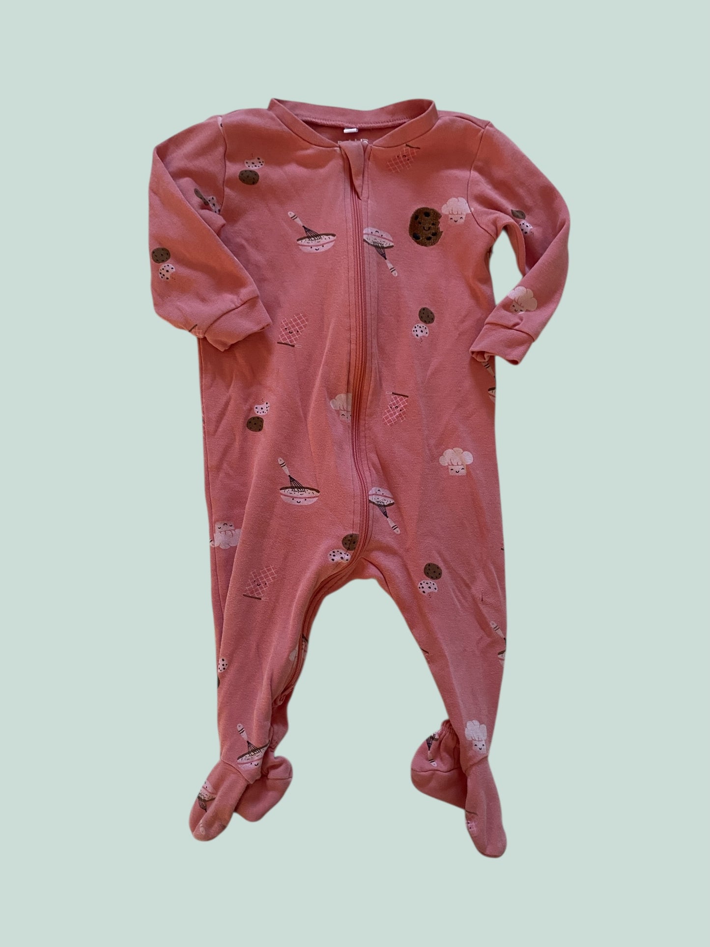 Organic cotton two-way zip cookie sleeper 9m | Pekkle