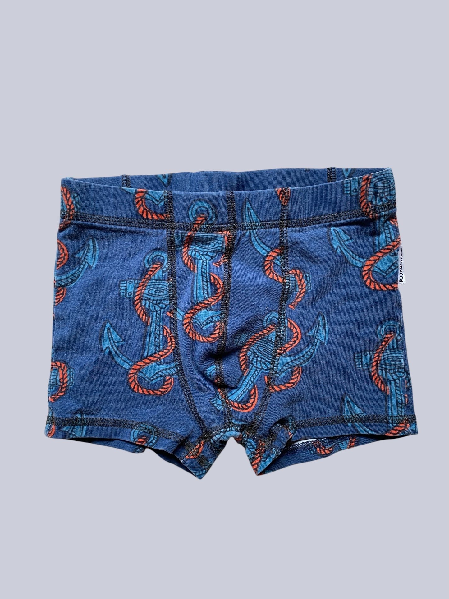 Organic cotton boxer shorts 5-7Y (110-116) | Maxomorra