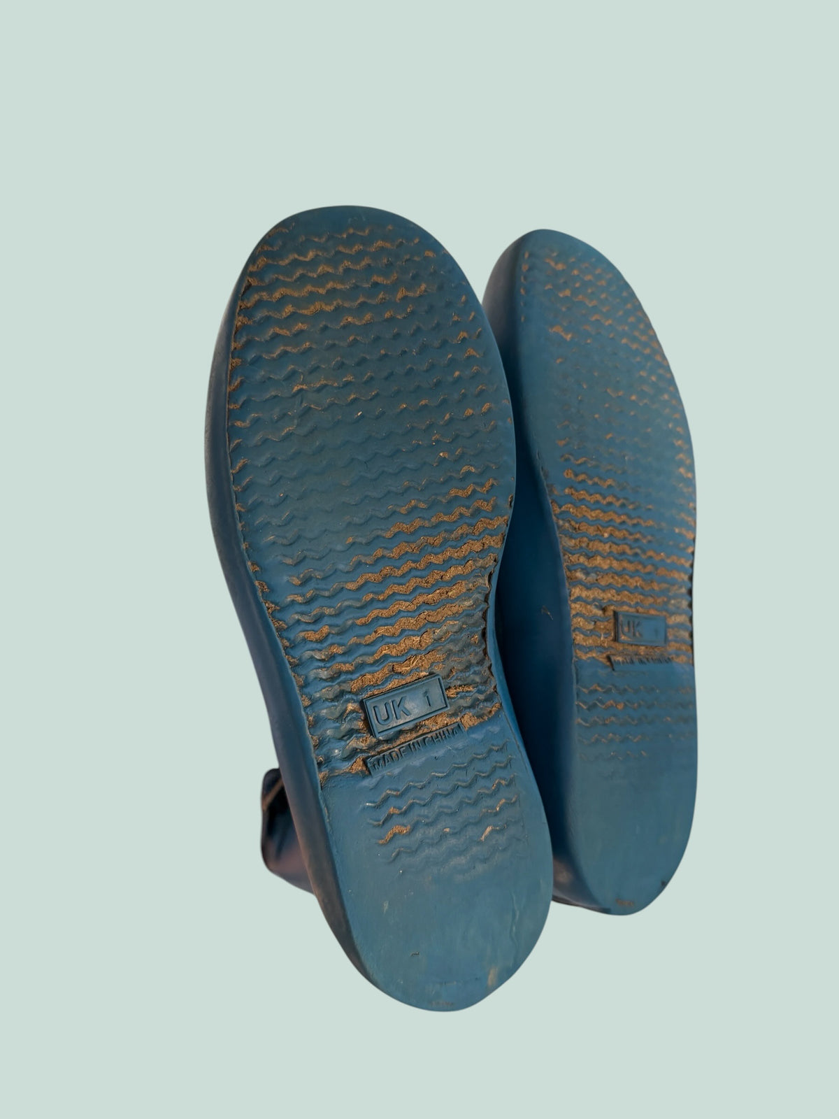 Blue rubber rain boots size 2US (1UK) | Hunter