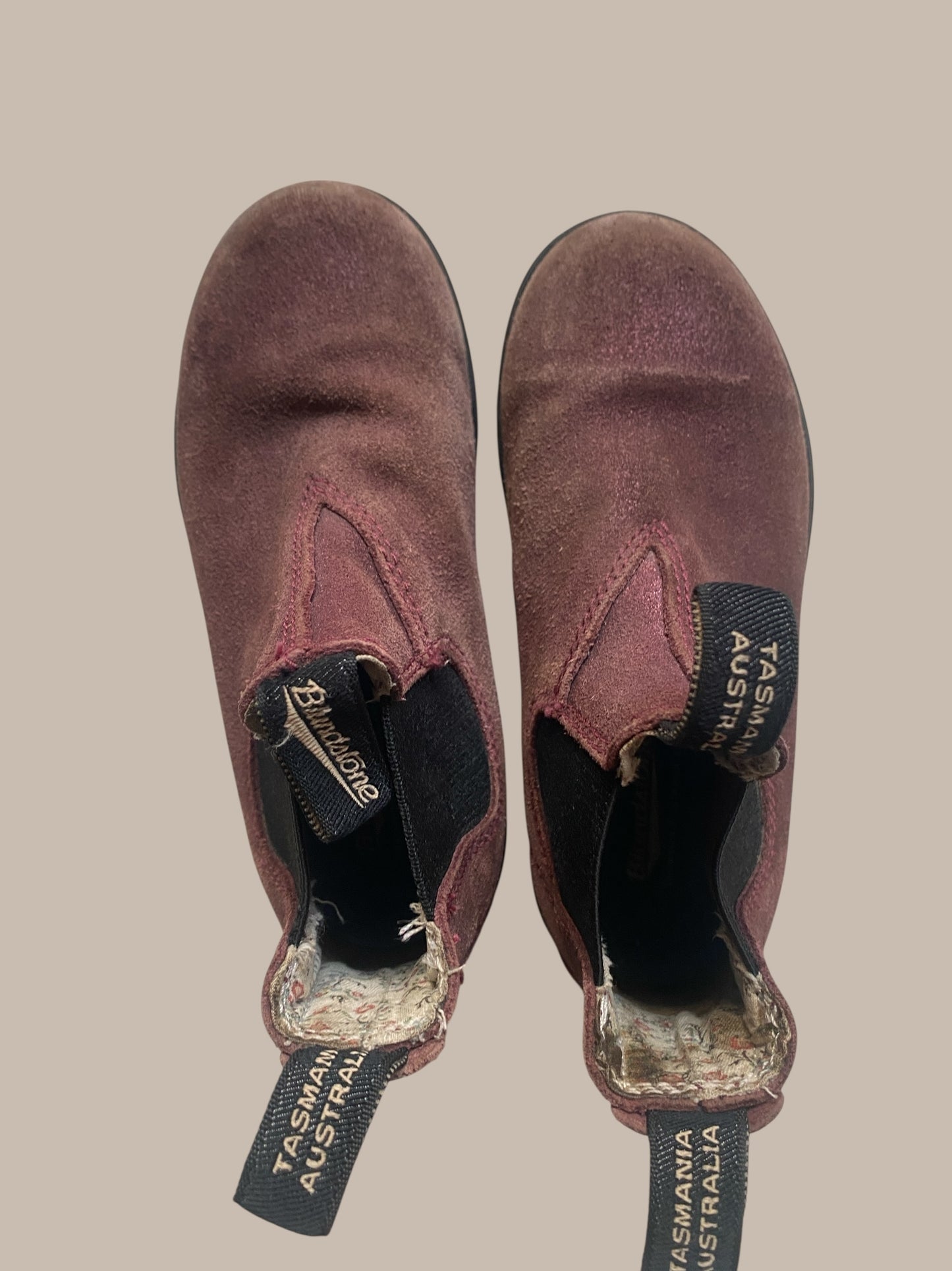 Shiny leather boots 12 US (11 AUS) | Blundstones