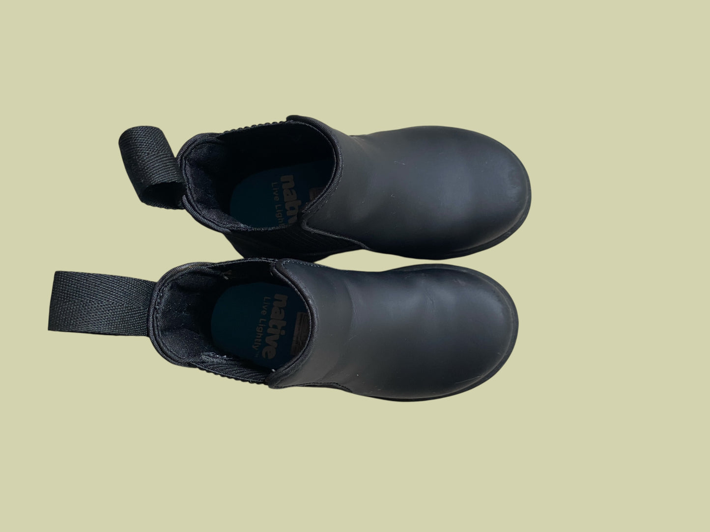 Black Kensington Chelsea boots 7US Little Kid | Natives