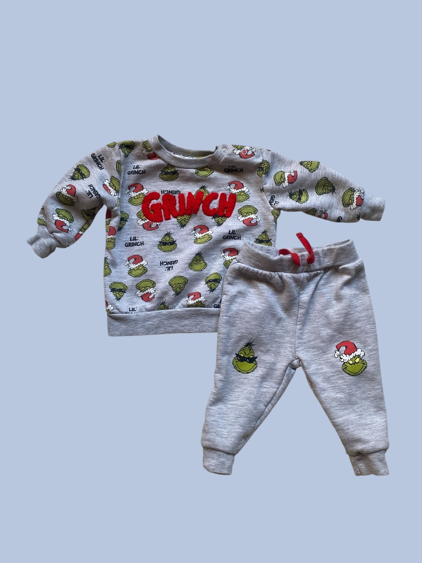 Grinch jogger set 3-6m | Dr Seuss