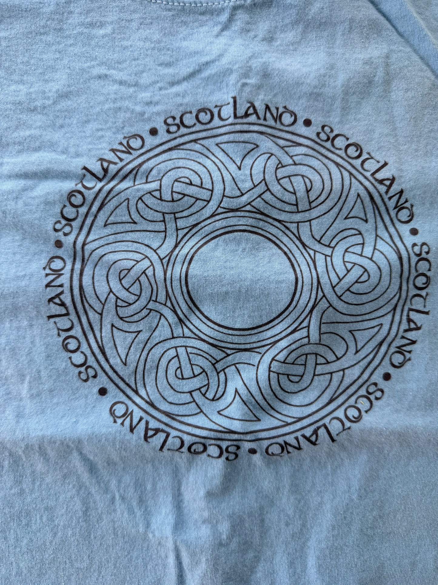 Cotton Scotland t-shirt 7-8Y | Fruit of the Loom