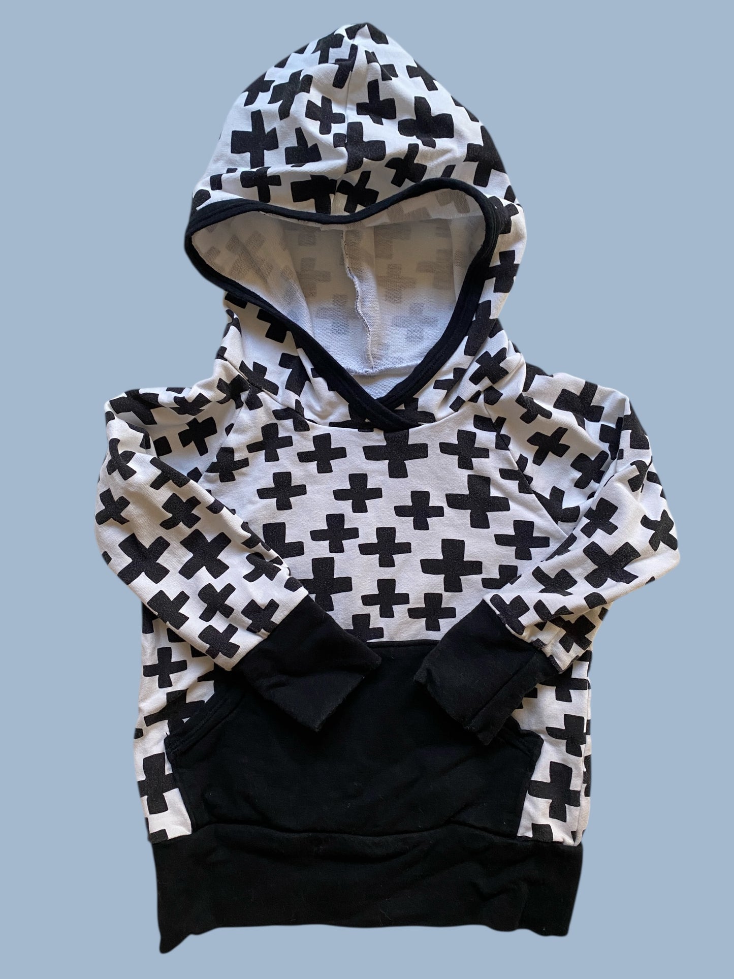 Handmade cotton hoodie 2Y