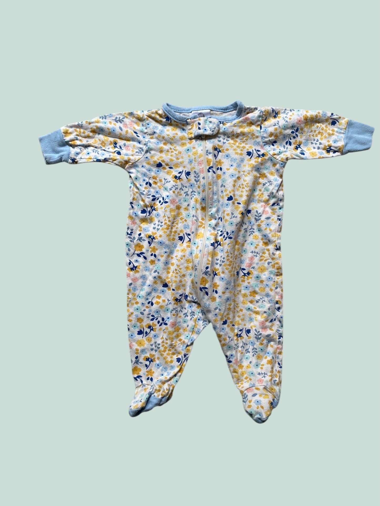 Cotton flower newborn sleeper | Gerber