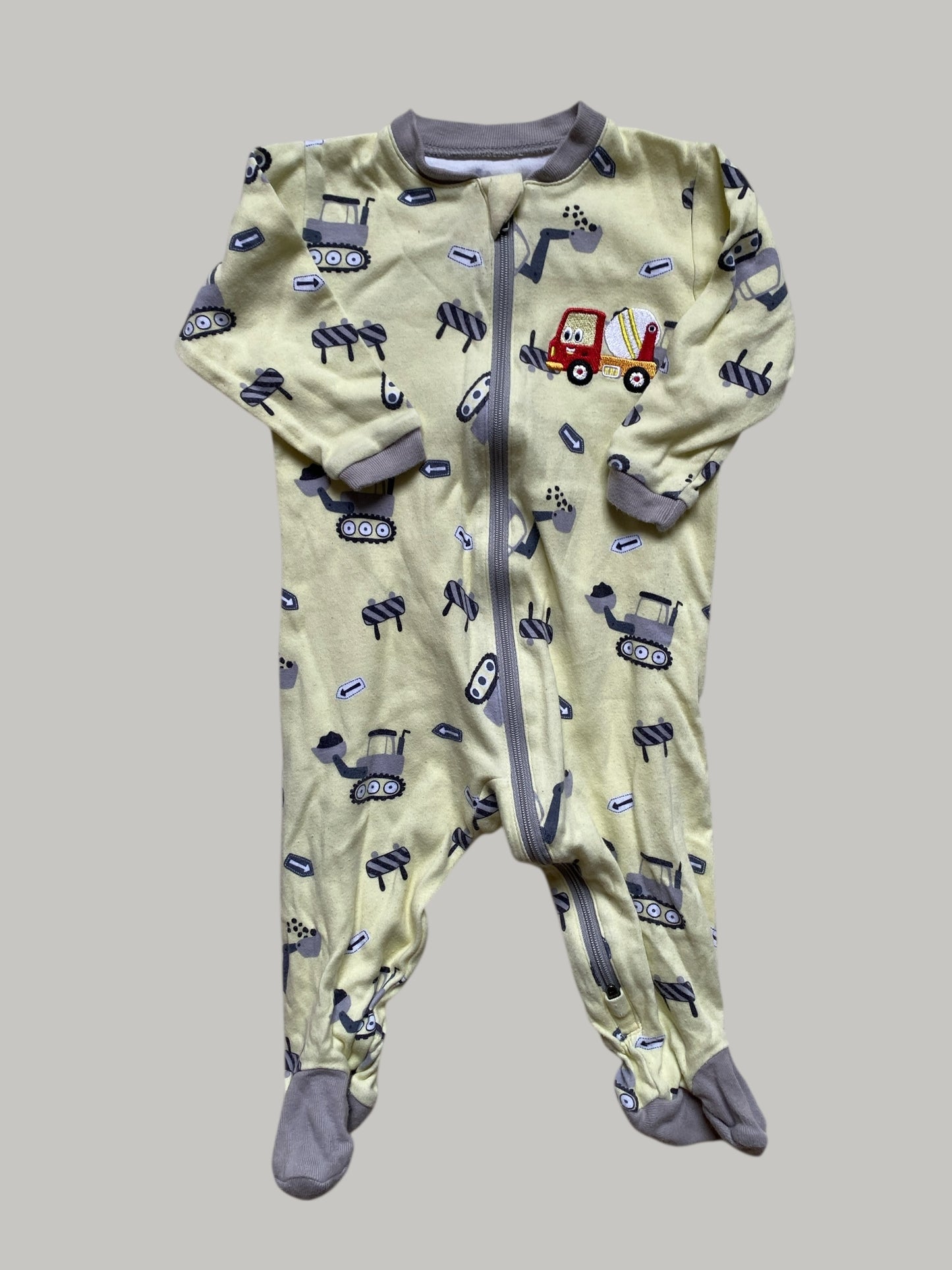 Cotton construction vehicles two-way zipper sleeper 6m | Tuffy