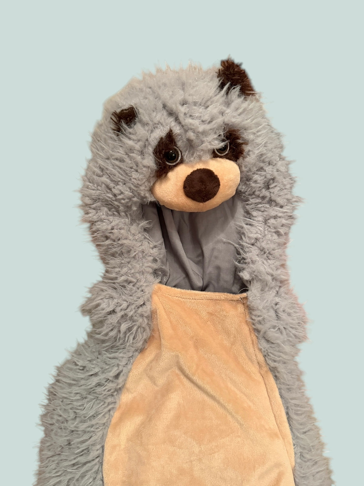 Plush raccoon costume 12-24m | Coco Village
