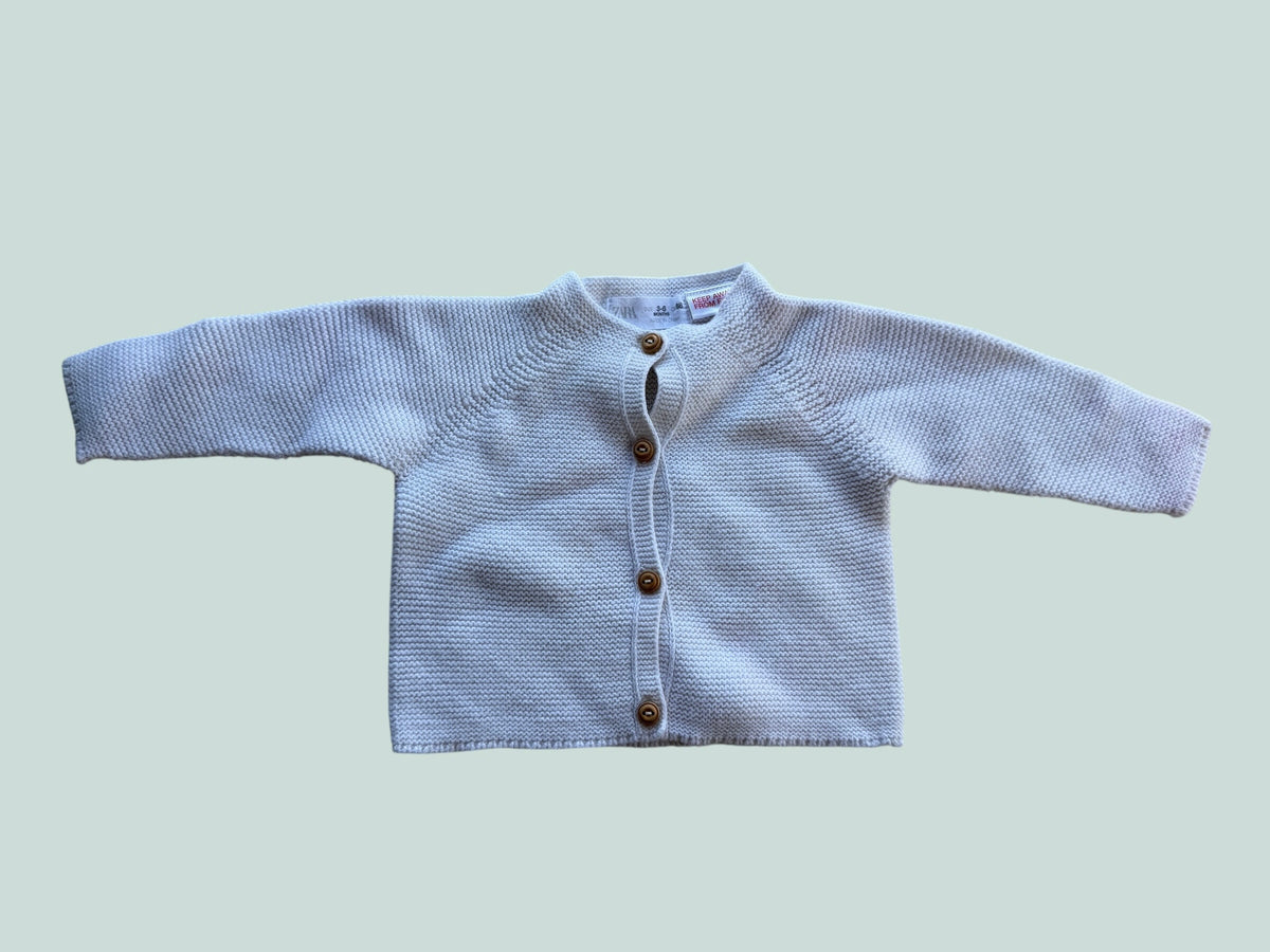 White knit cardigan 3m | Zara