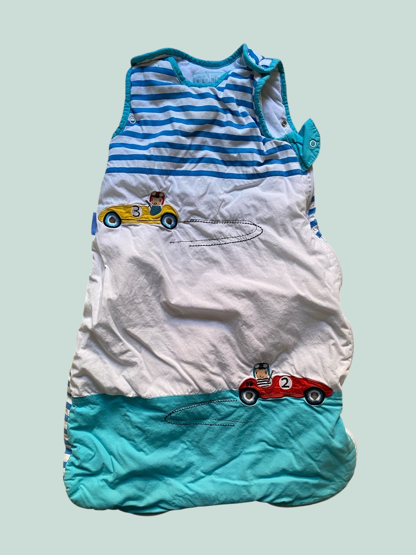 Cotton tractor sleepsack 0-6m 2.5 TOG | Grobag