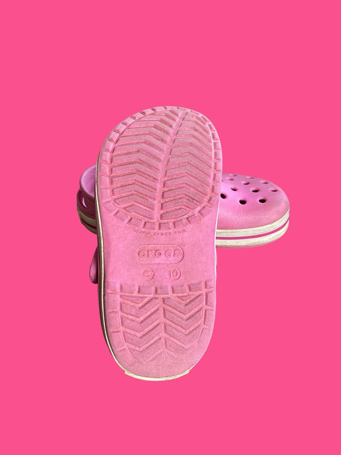 Pink sandals 10 US Little Kid | Crocs