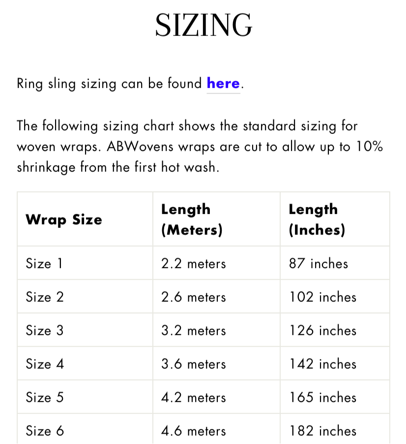 Heirloom woven wrap size 3 | Apple Blossom Wovens