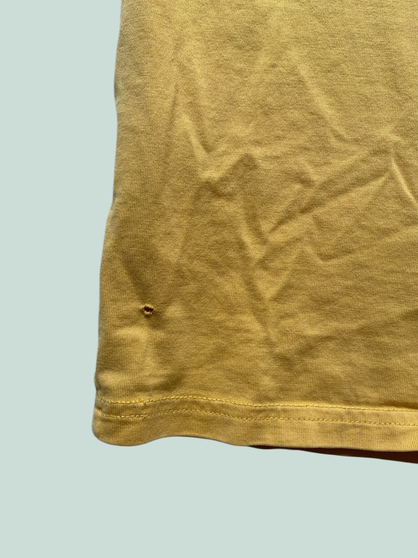 Yellow car cotton t-shirt 7-9Y (130) | Hanna Andersson