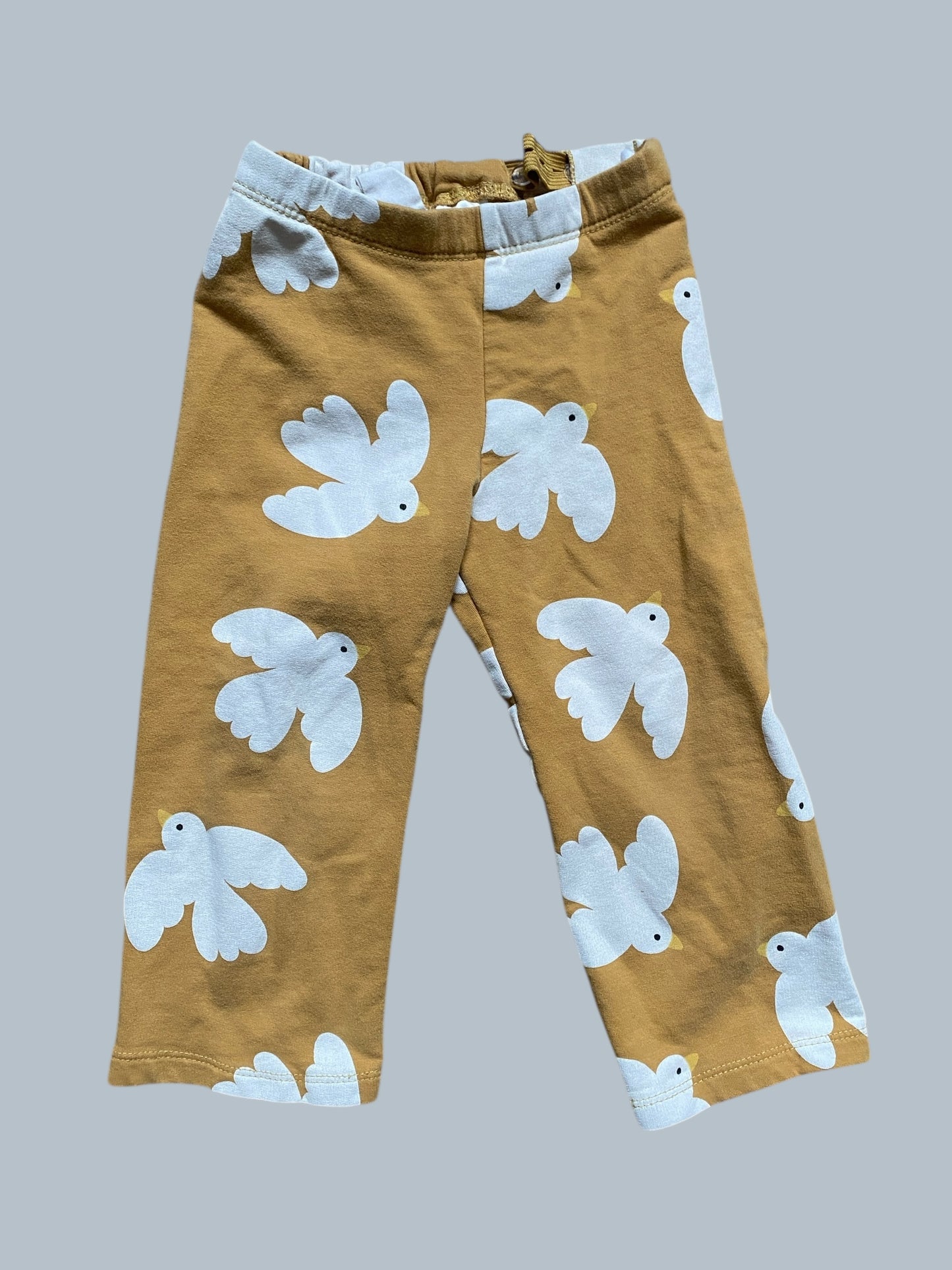 Cotton bird wide leg leggings 12-18m | H&M