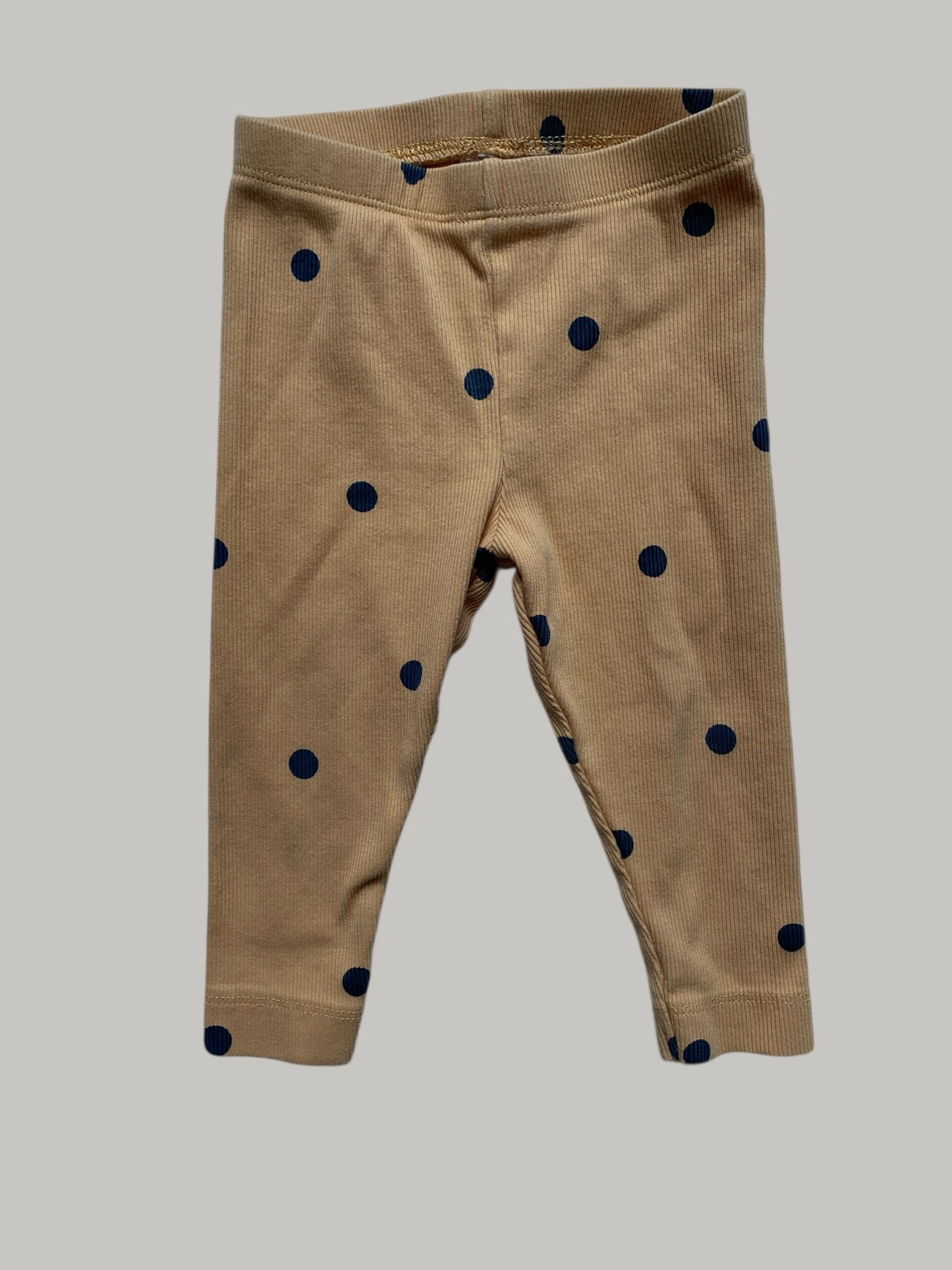 Organic cotton polka dot leggings 9-12m | H&M