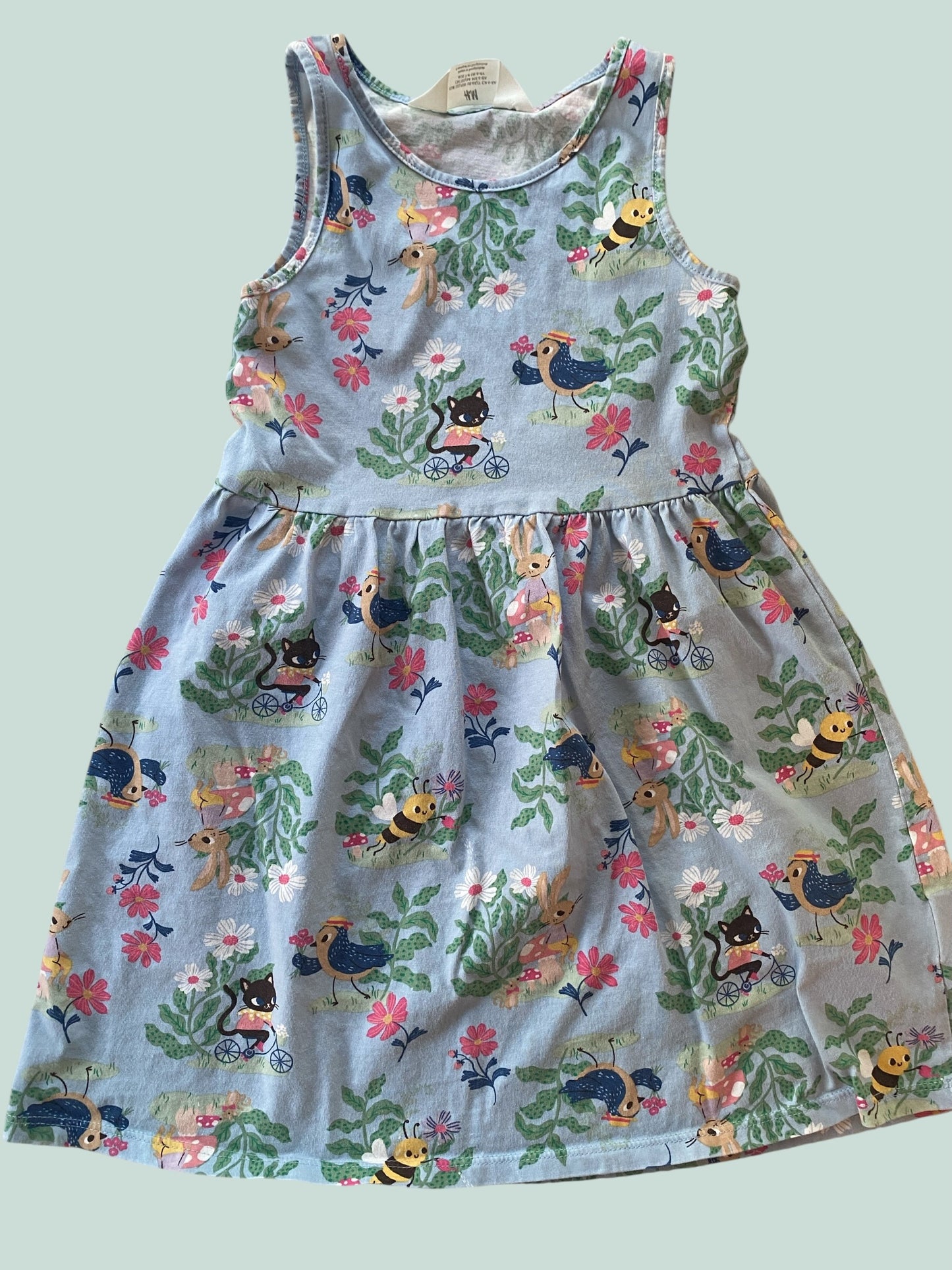 Cotton animal dress 6-8Y | H&M