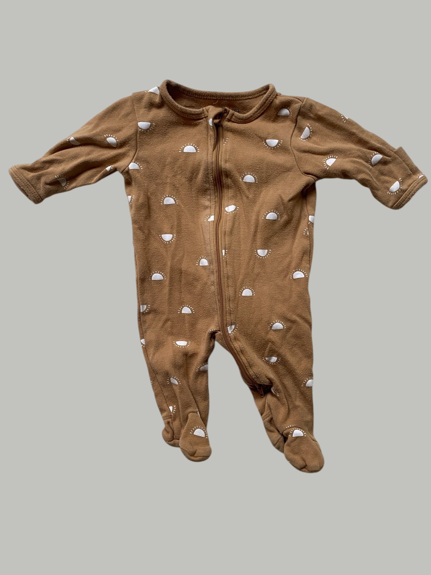 Organic cotton sun sleeper newborn | Petit Lem - two available