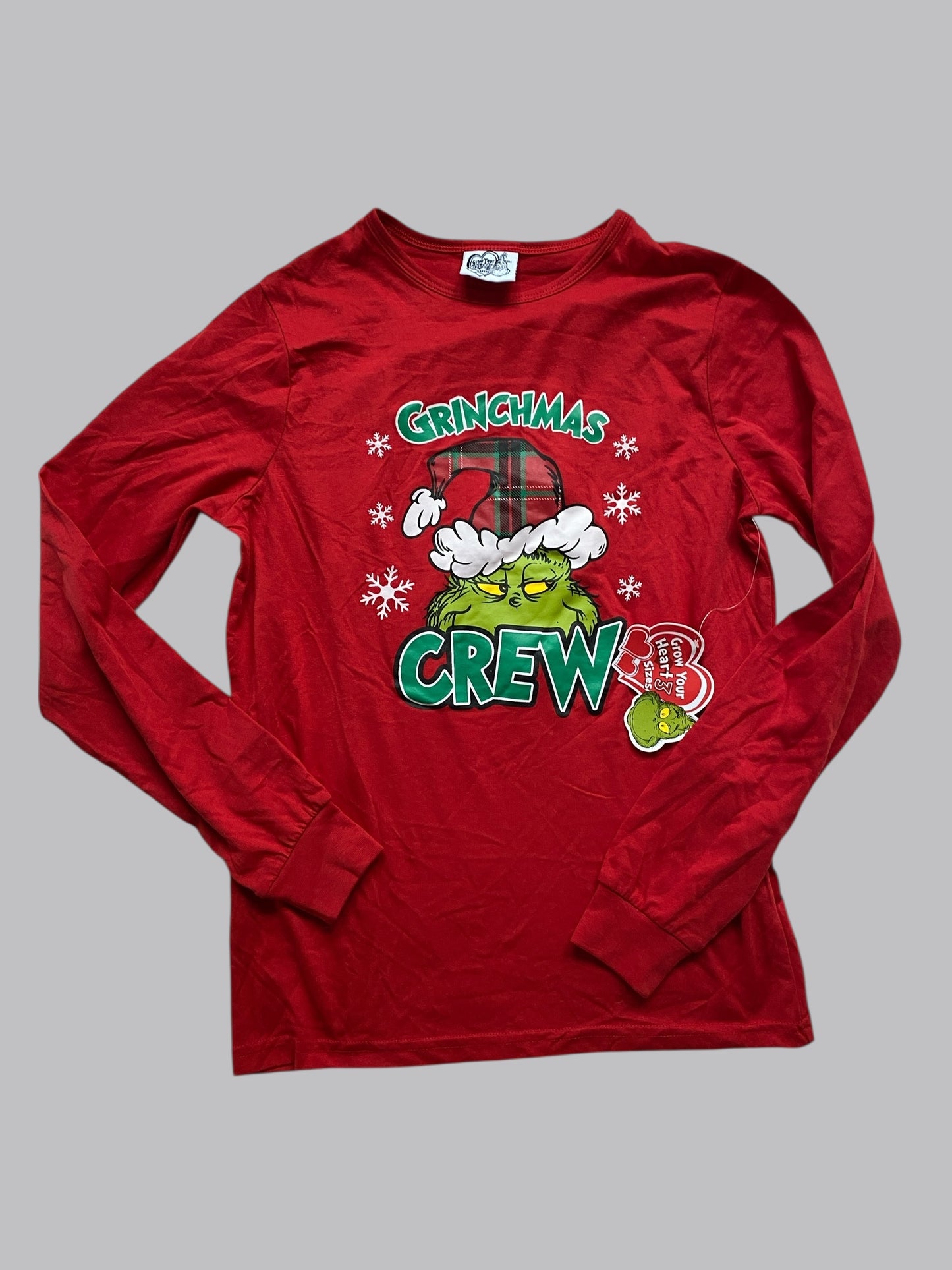 Grinchmas Crew long sleeve top 10-12Y