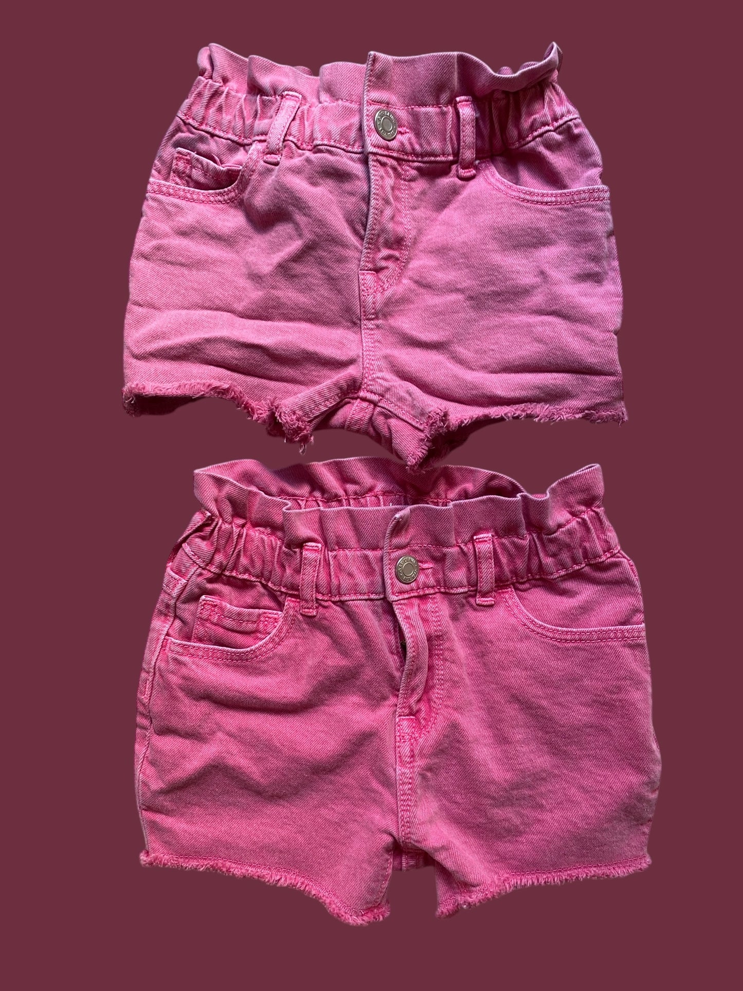 Pink cotton shorts 4Y | Gap - two available
