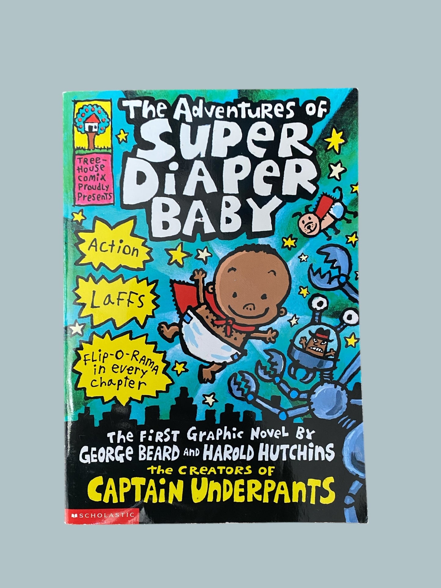 The adventures of Super Diaper Baby