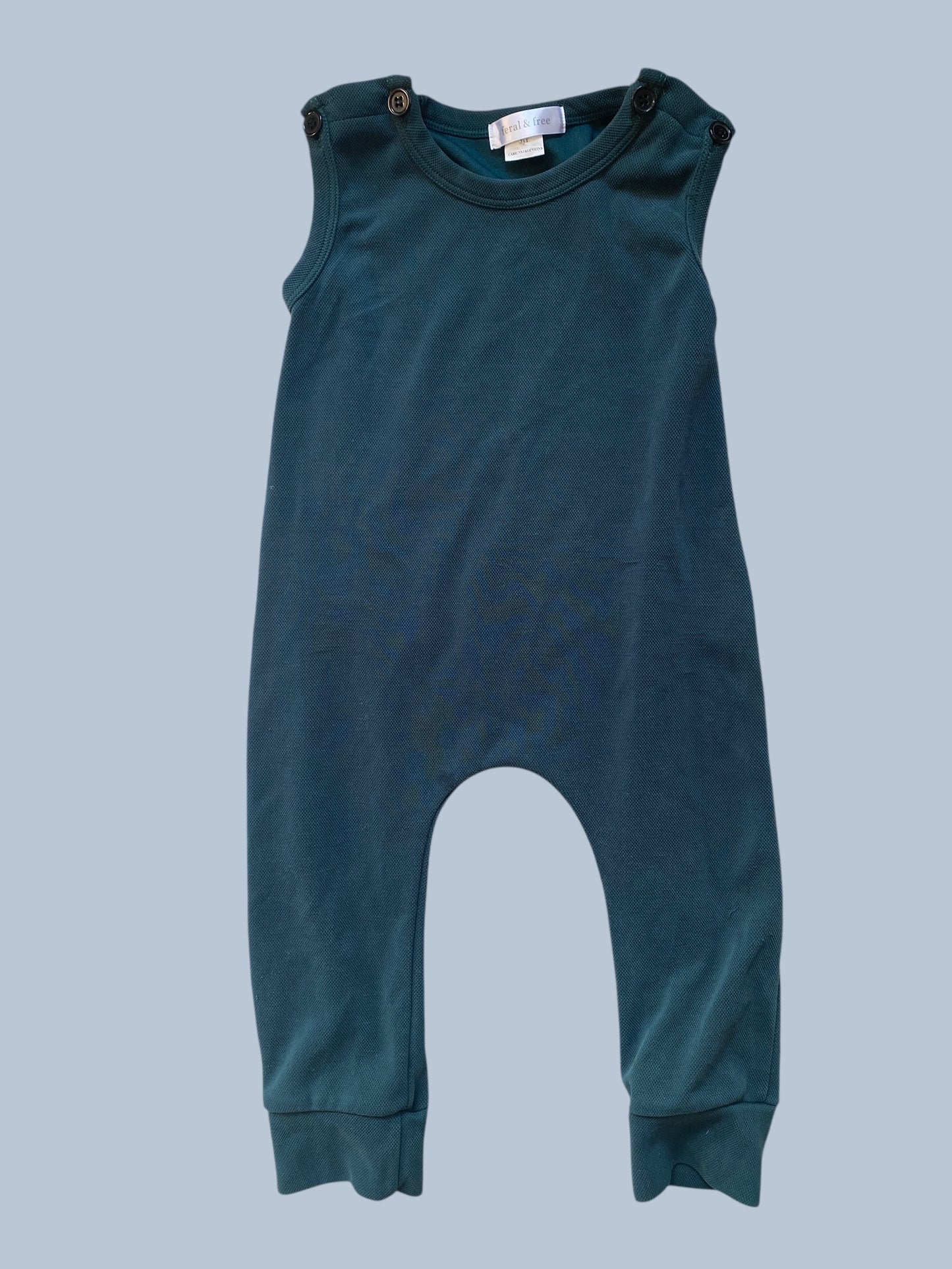 Cotton rompers 3Y | Feral & Free