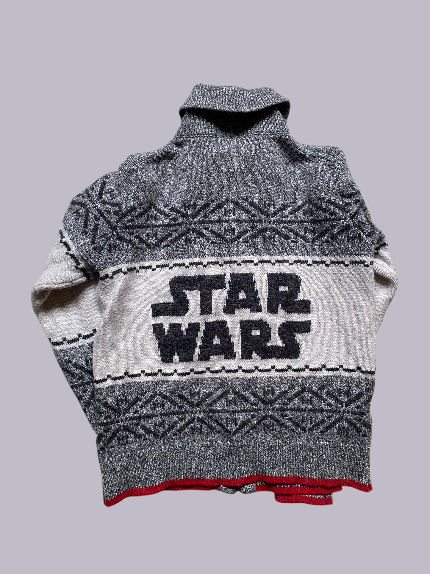 Cotton/wool blend knit Star Wars sweater 8-10Y | Gap