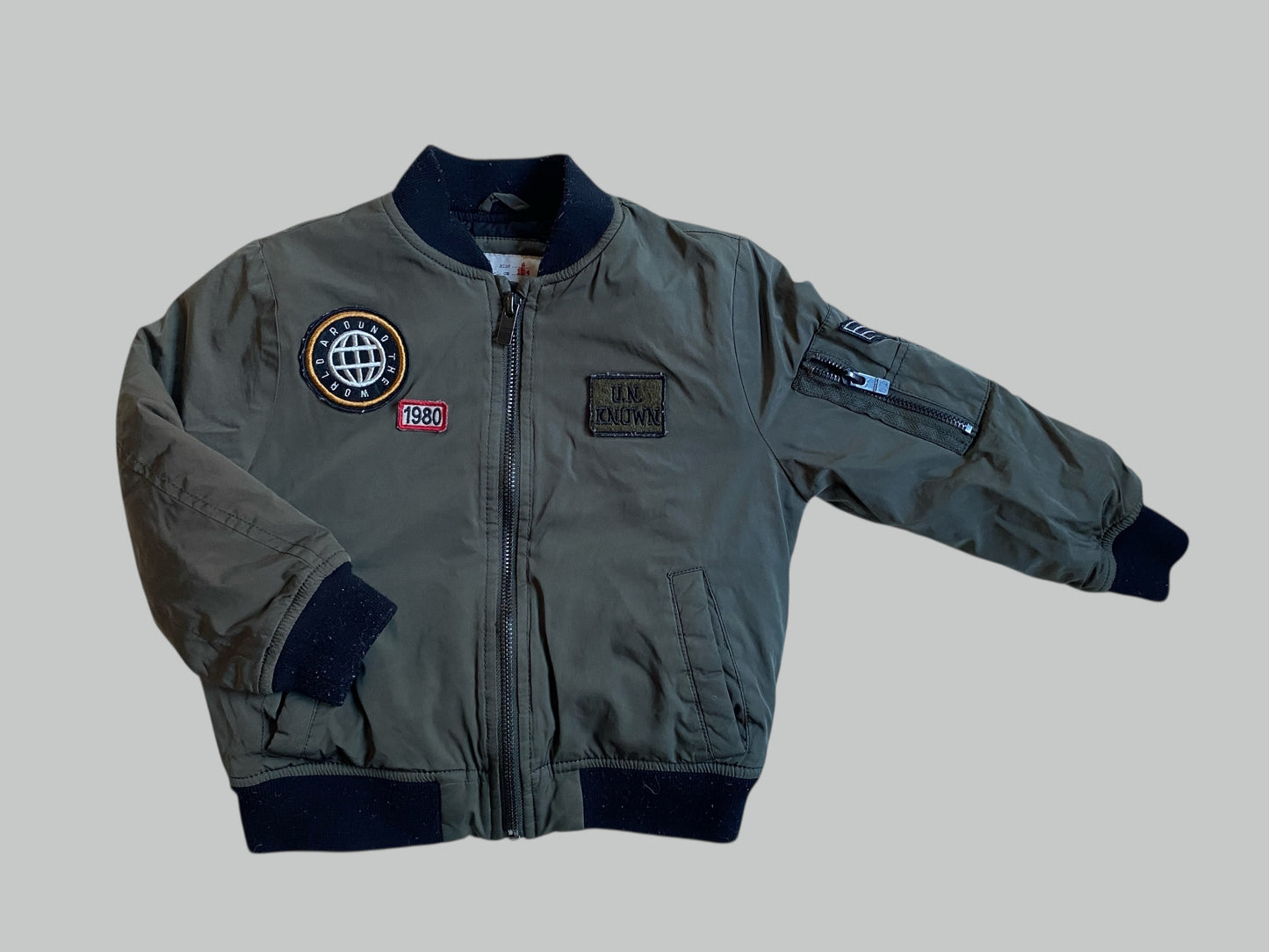 Green bomber jacket 4Y | Zara