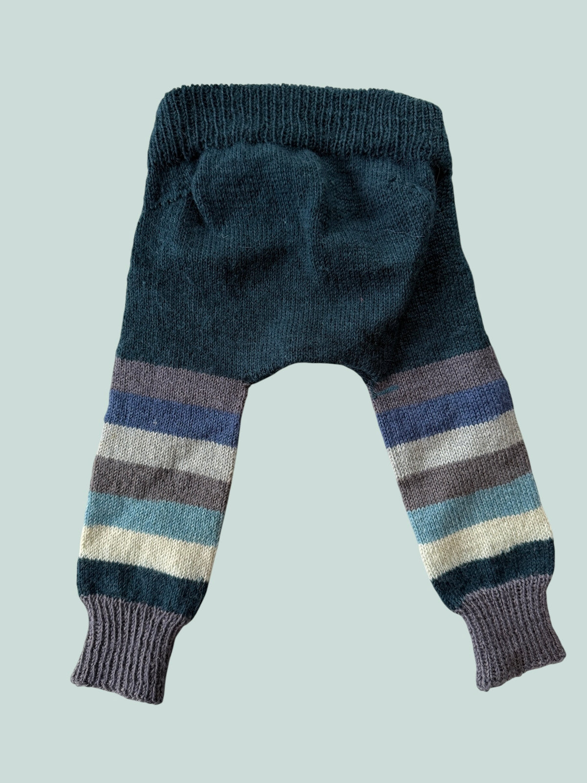 Hand knit baby pants 1Y