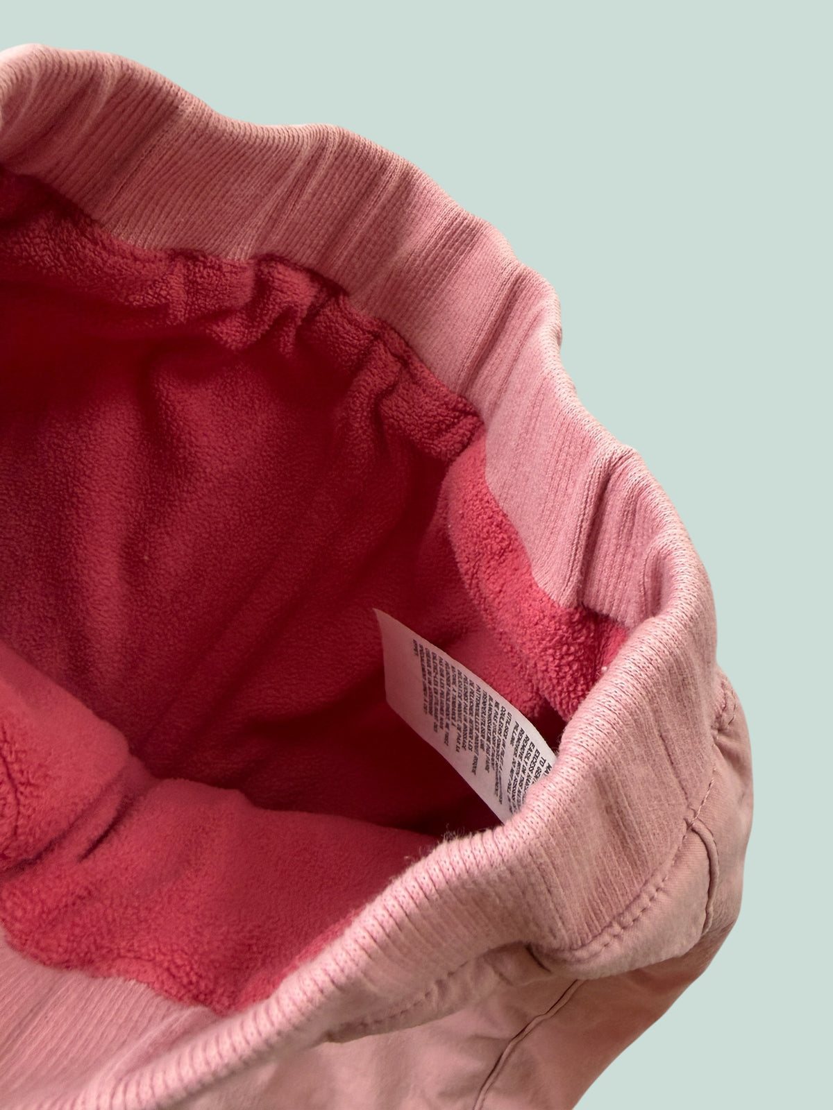 Fleece lined pink pants 18m | Uniqlo
