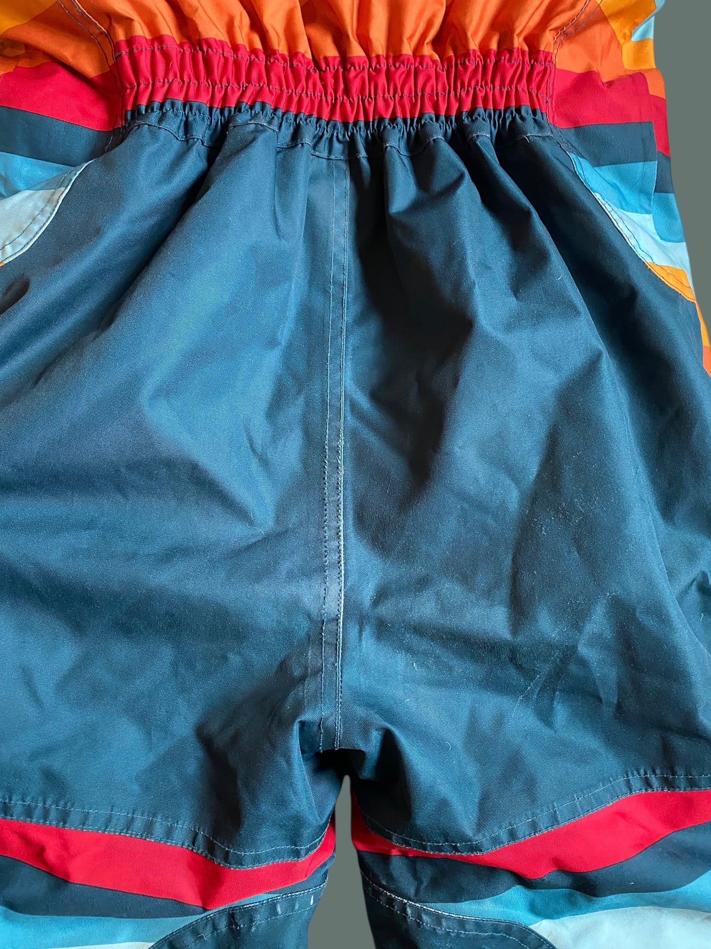 Striped winter snowsuit size 6-7 (122) | Villervalla