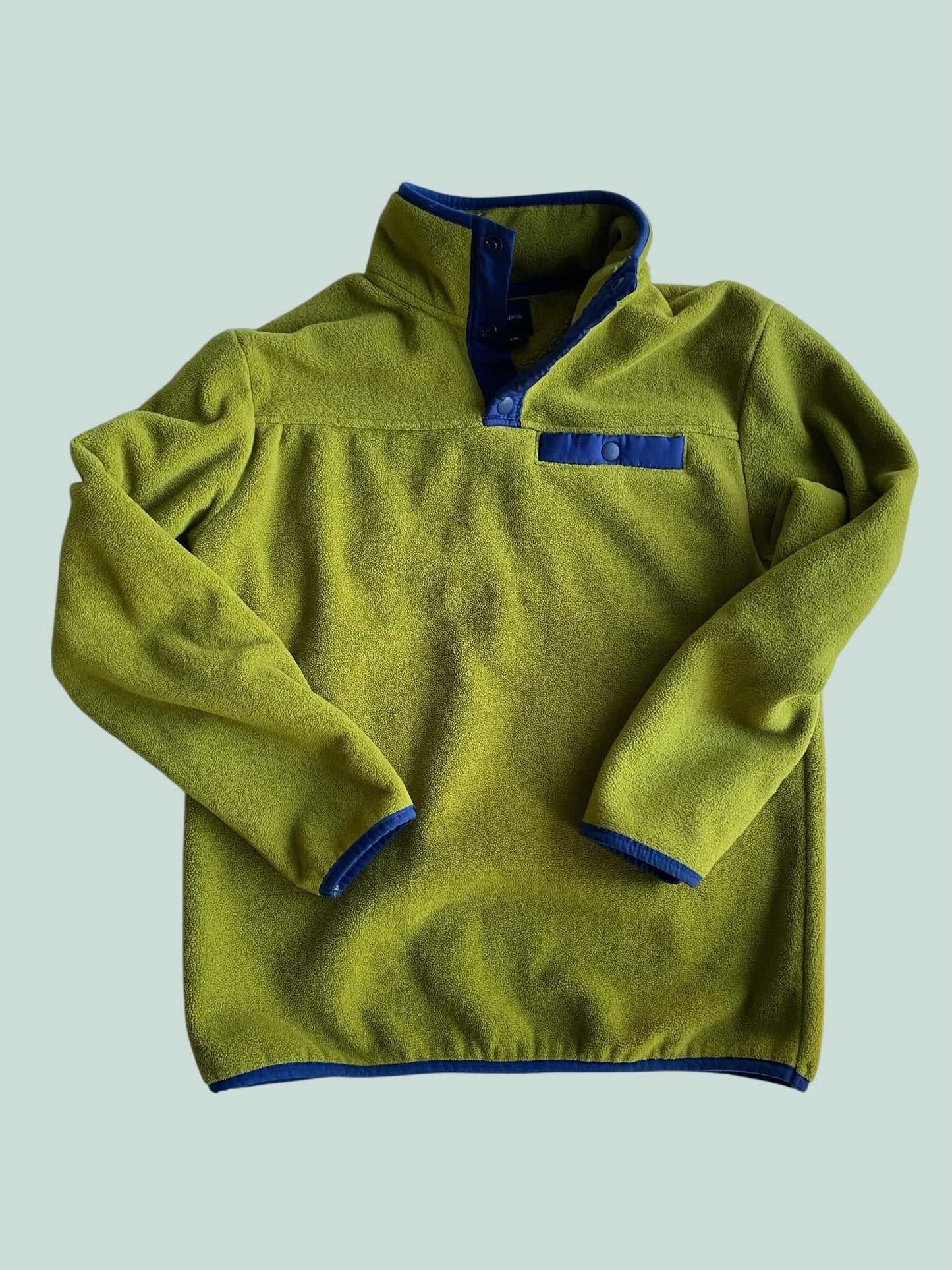 Moss green fleece sweater 10Y | Gap
