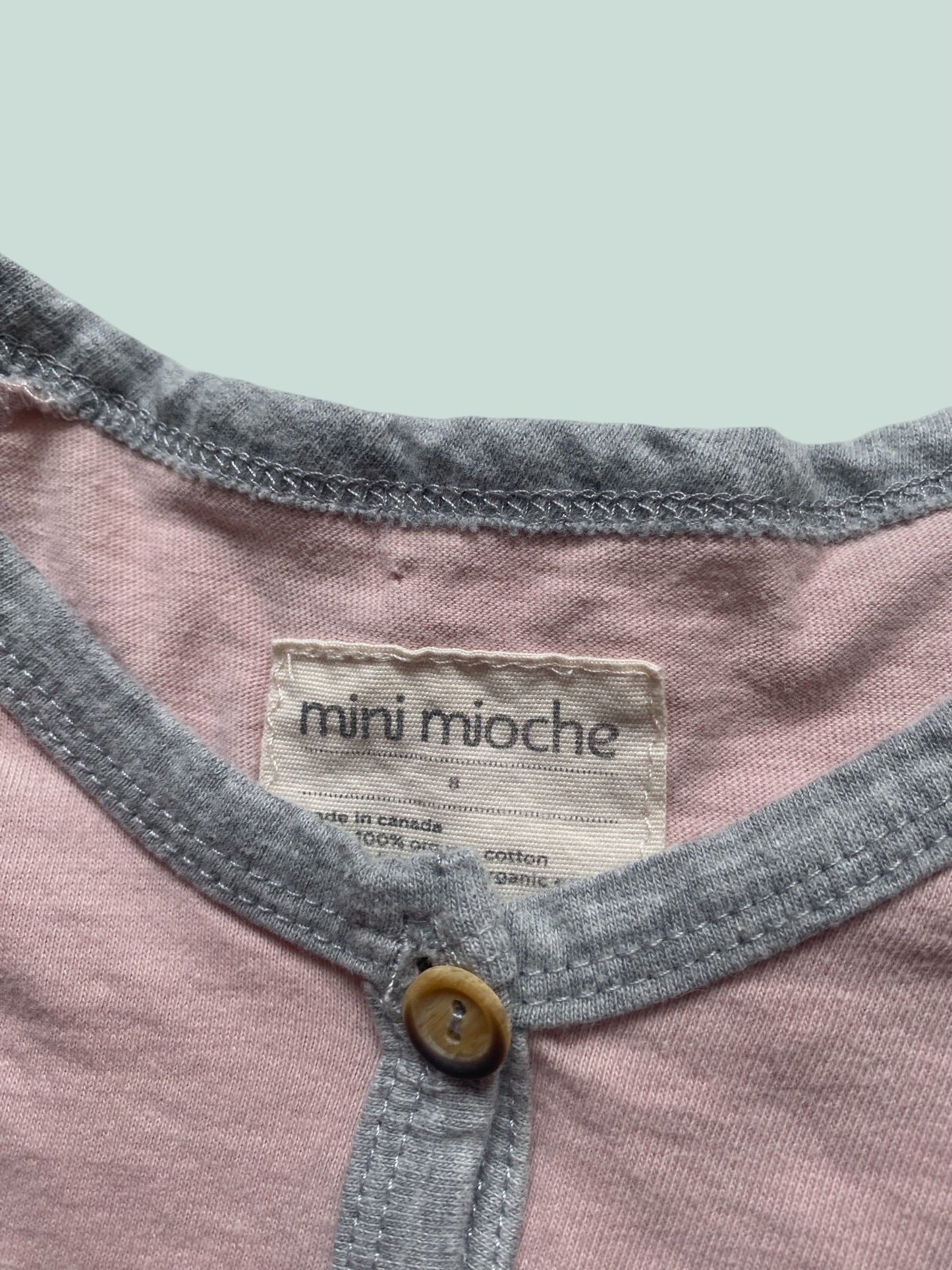 Organic cotton rose dress 8Y | Mini Mioche