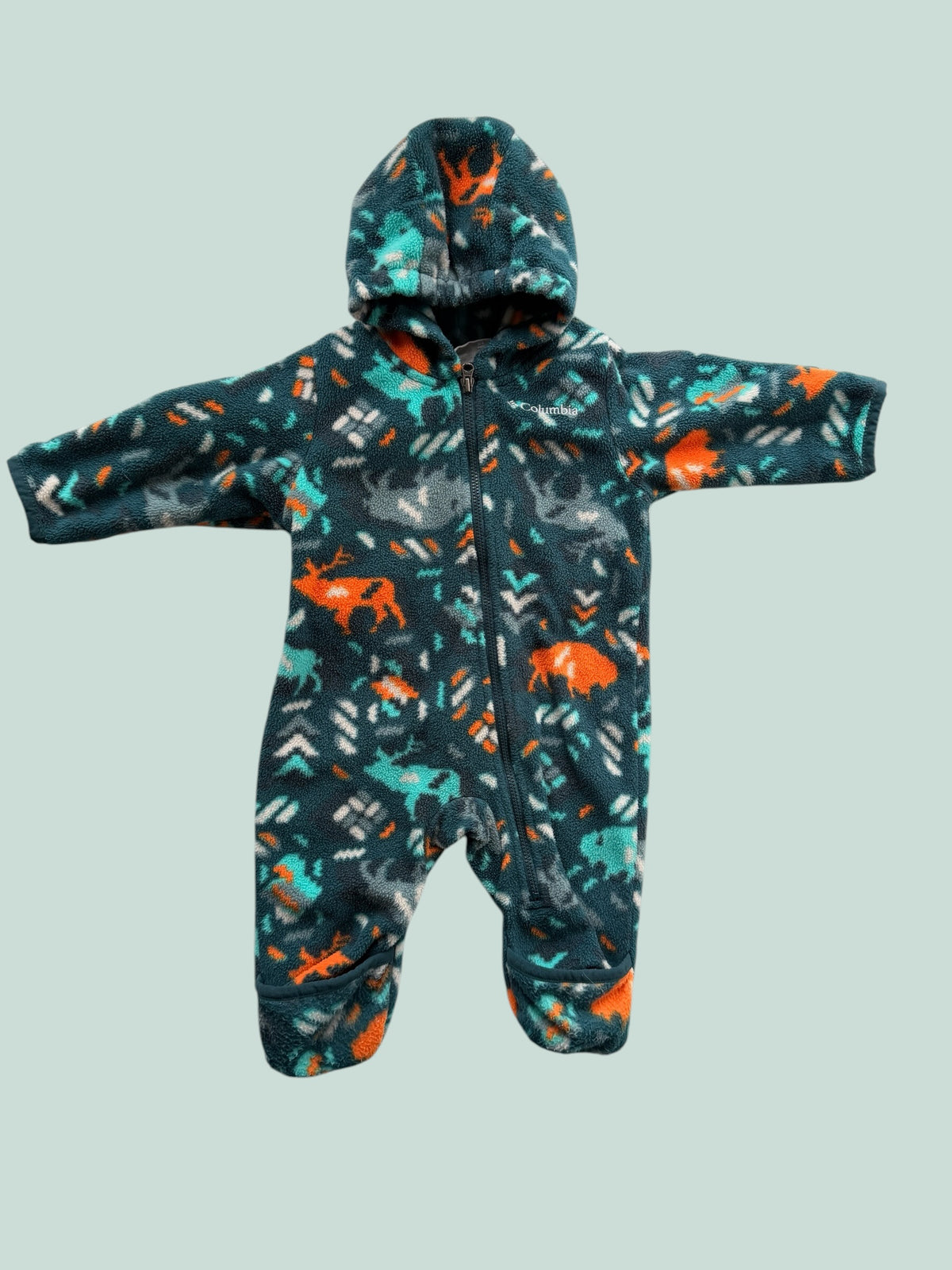 Fleece bunting suit 3-6m | Columbia