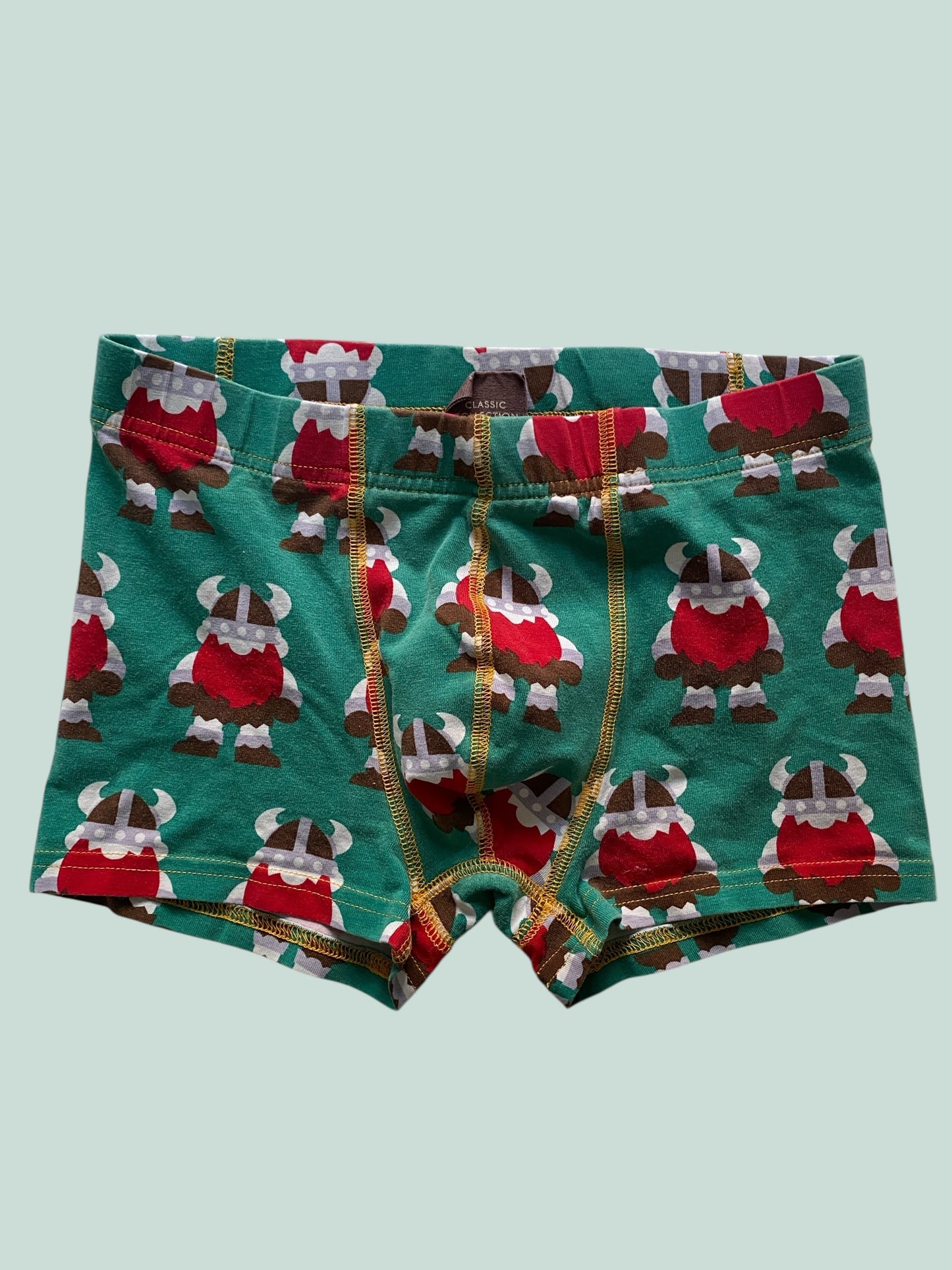 Organic cotton viking boxers 9-10Y | Maxomorra