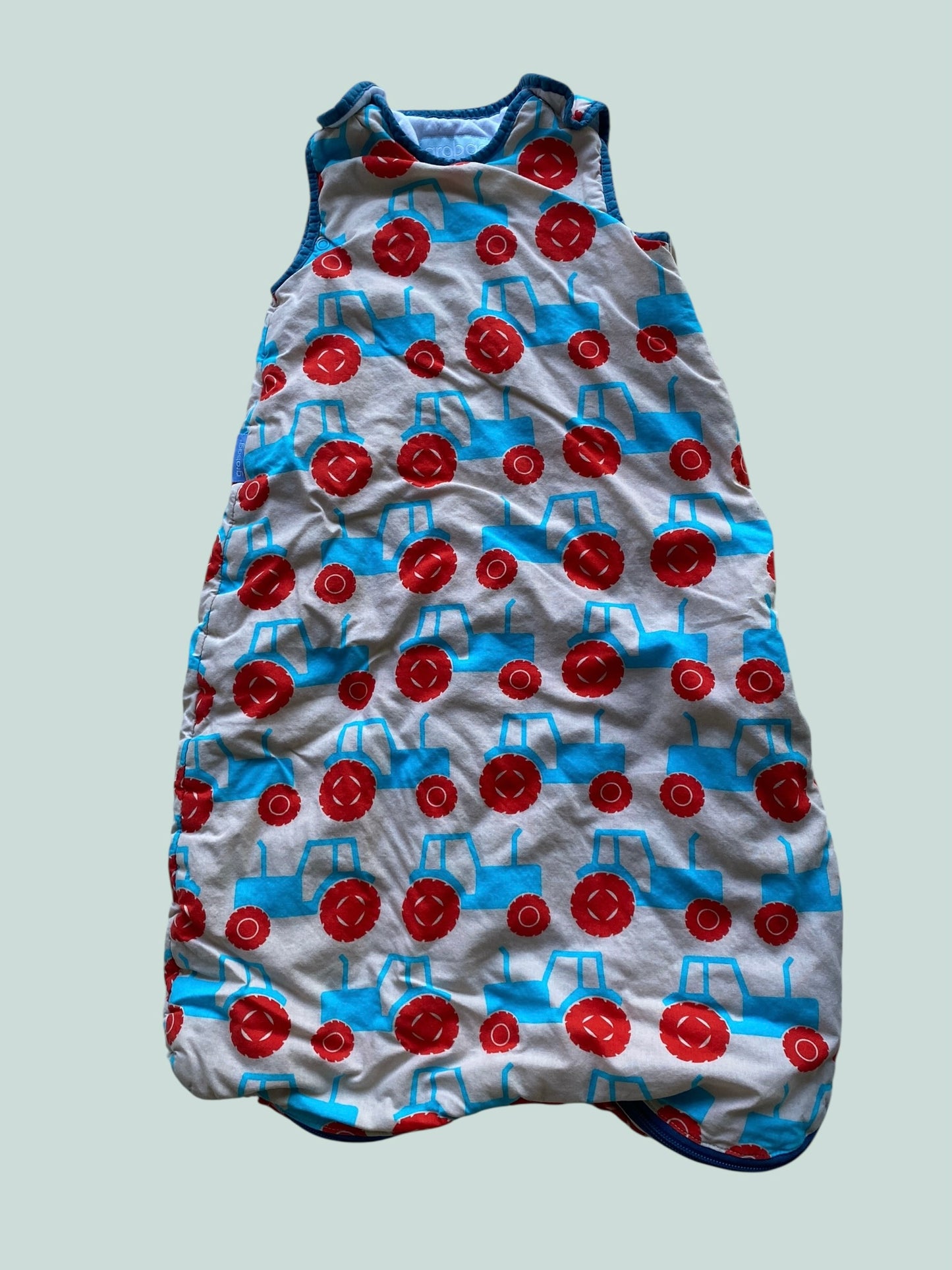 Cotton tractor sleepsack 0-6m 2.5 TOG | GroBag